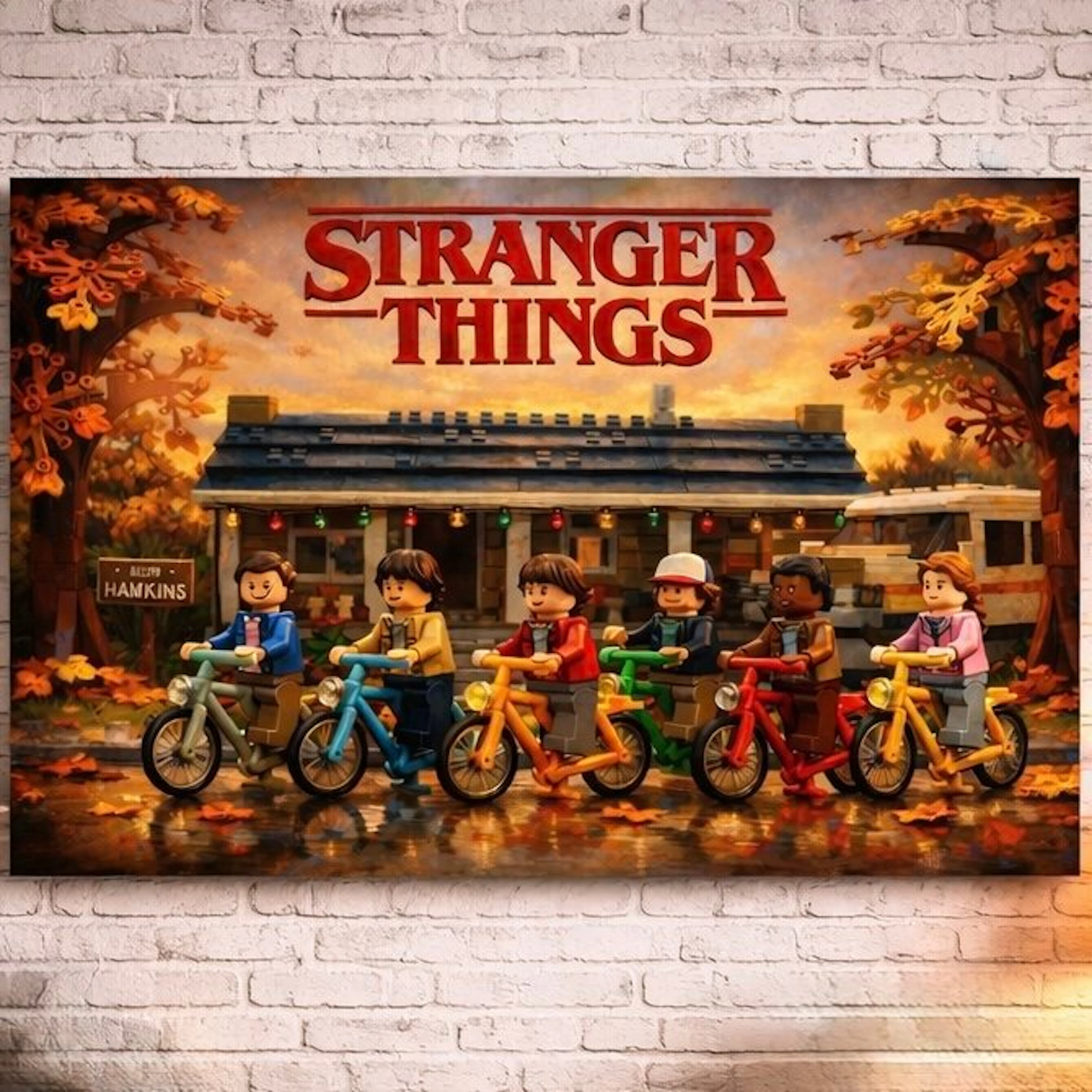 LEGO Merchandise - Art - Stranger Things - LEGO Art