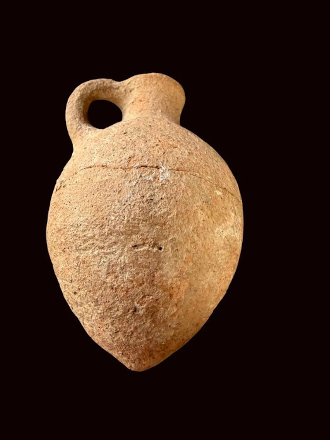 Bronze Age Terracotta Canaanite pitcher. Spanish Export License. - 9 cm