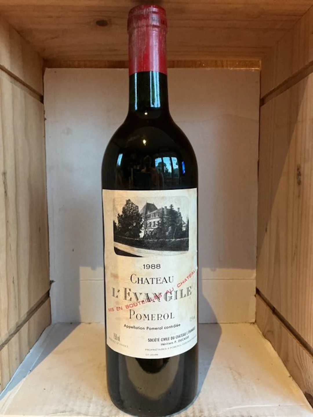 1988 Château l’EVANGILE - Pomerol - 1 Bottle (0.75L)