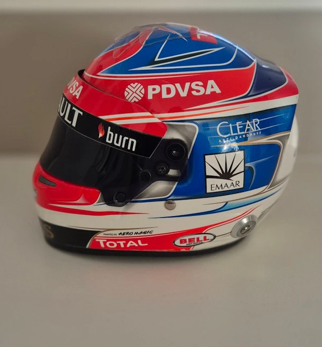 Lotus - Monaco Grand Prix - Romain Grosjean - 2014 - Scale 1/2 helmet