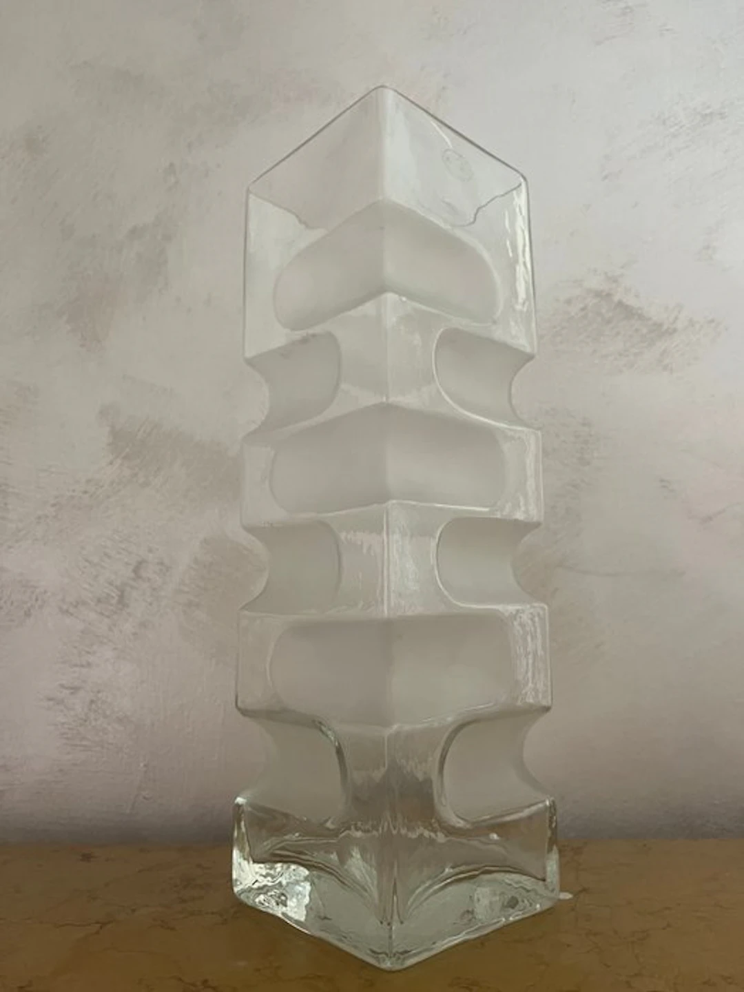 Bleikristall - Joseph Riedel - Vase - Stained glass - Sculpted vase