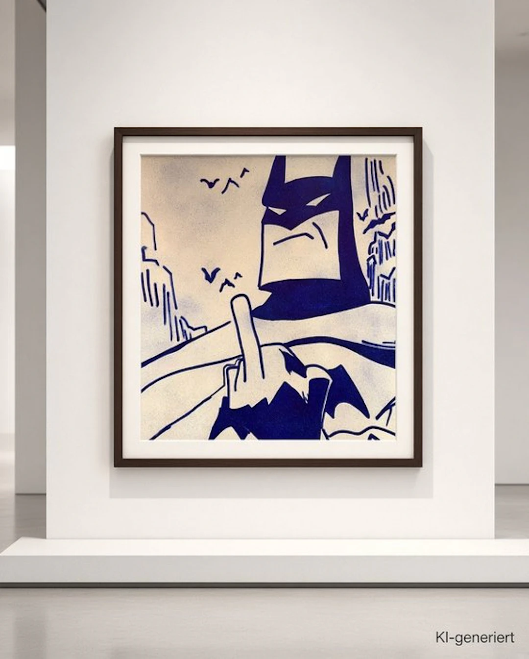 Timo Wedell - Badman Shadowed Expression - XL - Timo‘s Lichtenstein