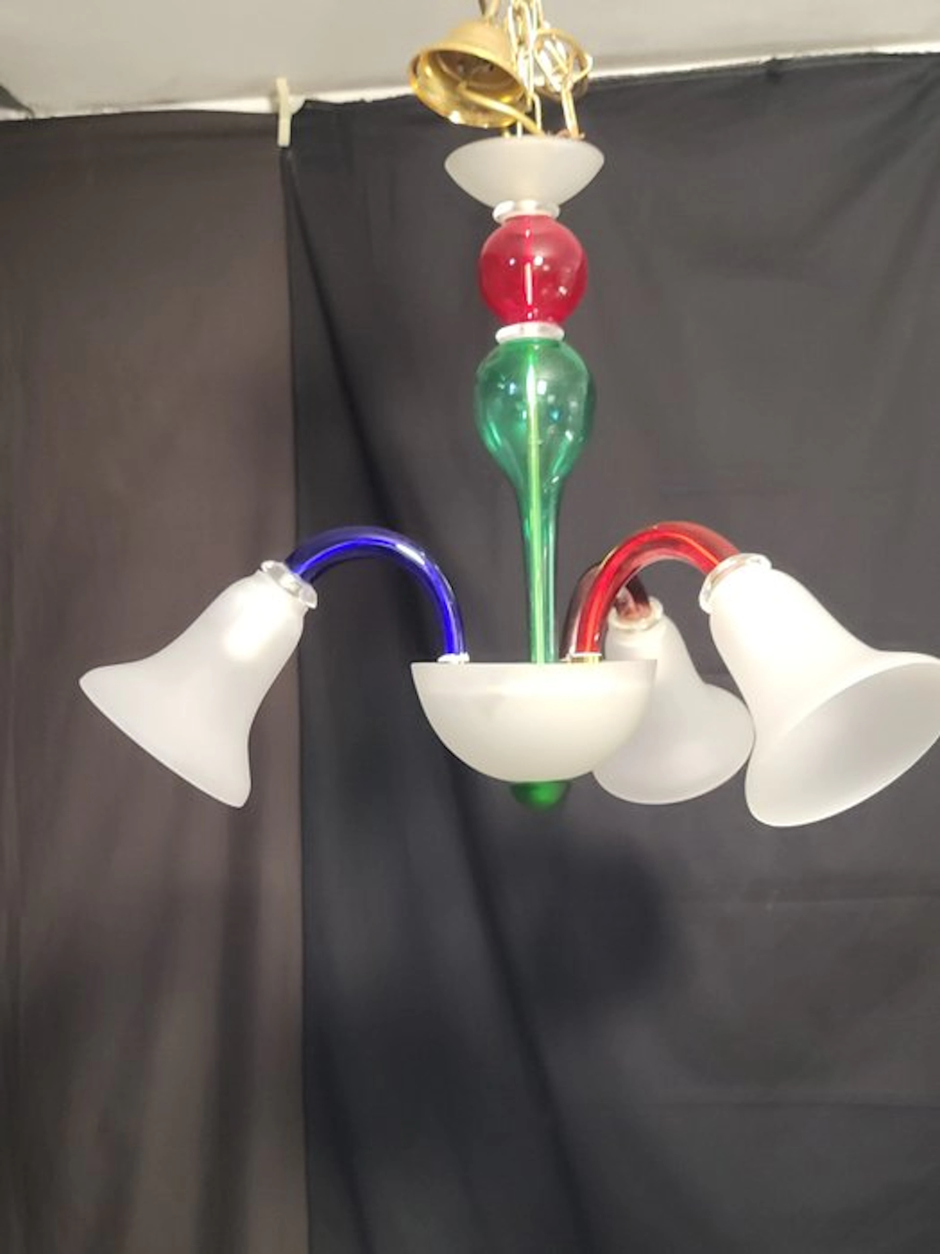 Hanging lamp - Murano glass - Murano glass
