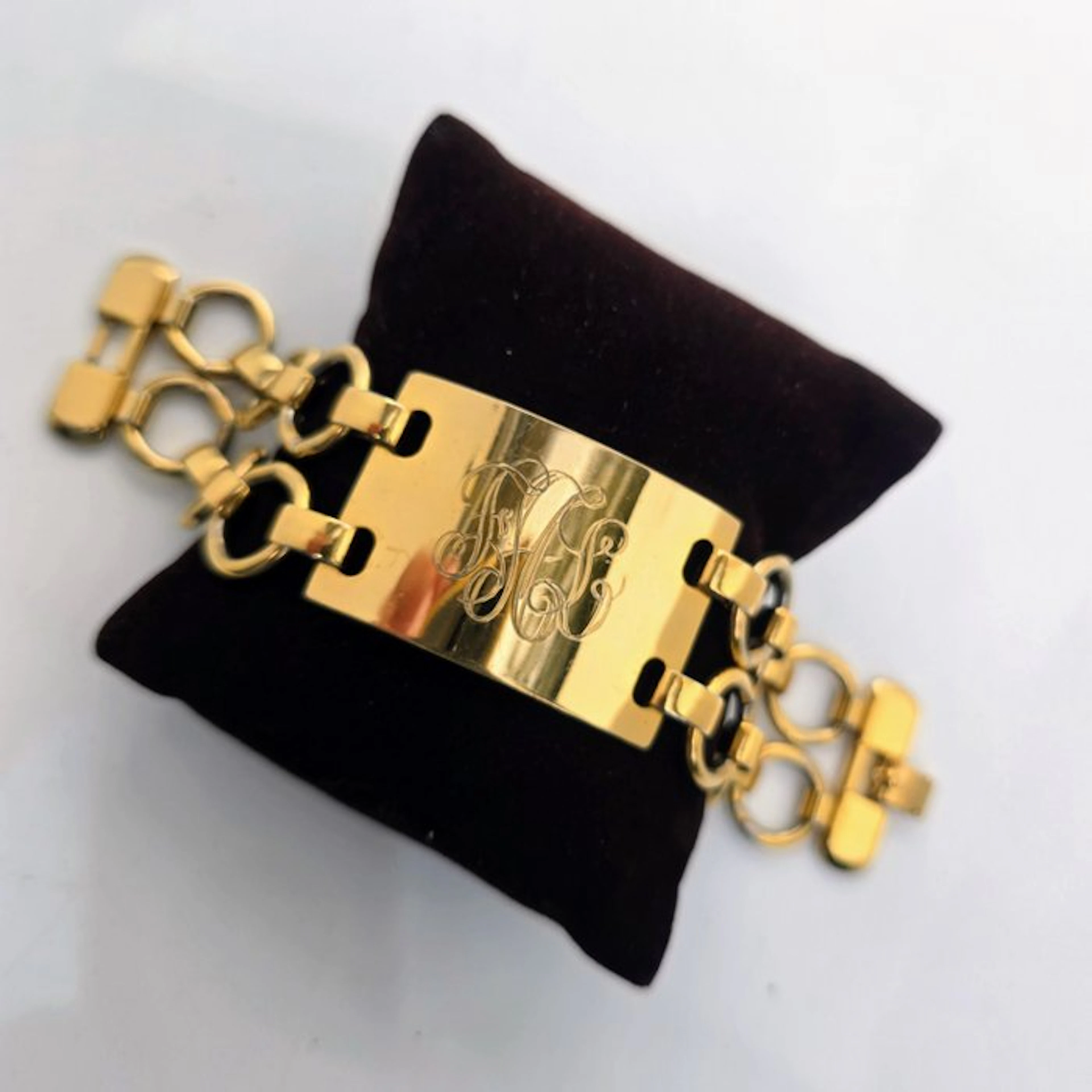 Monet - Monogram - Bracelet - 1960s
