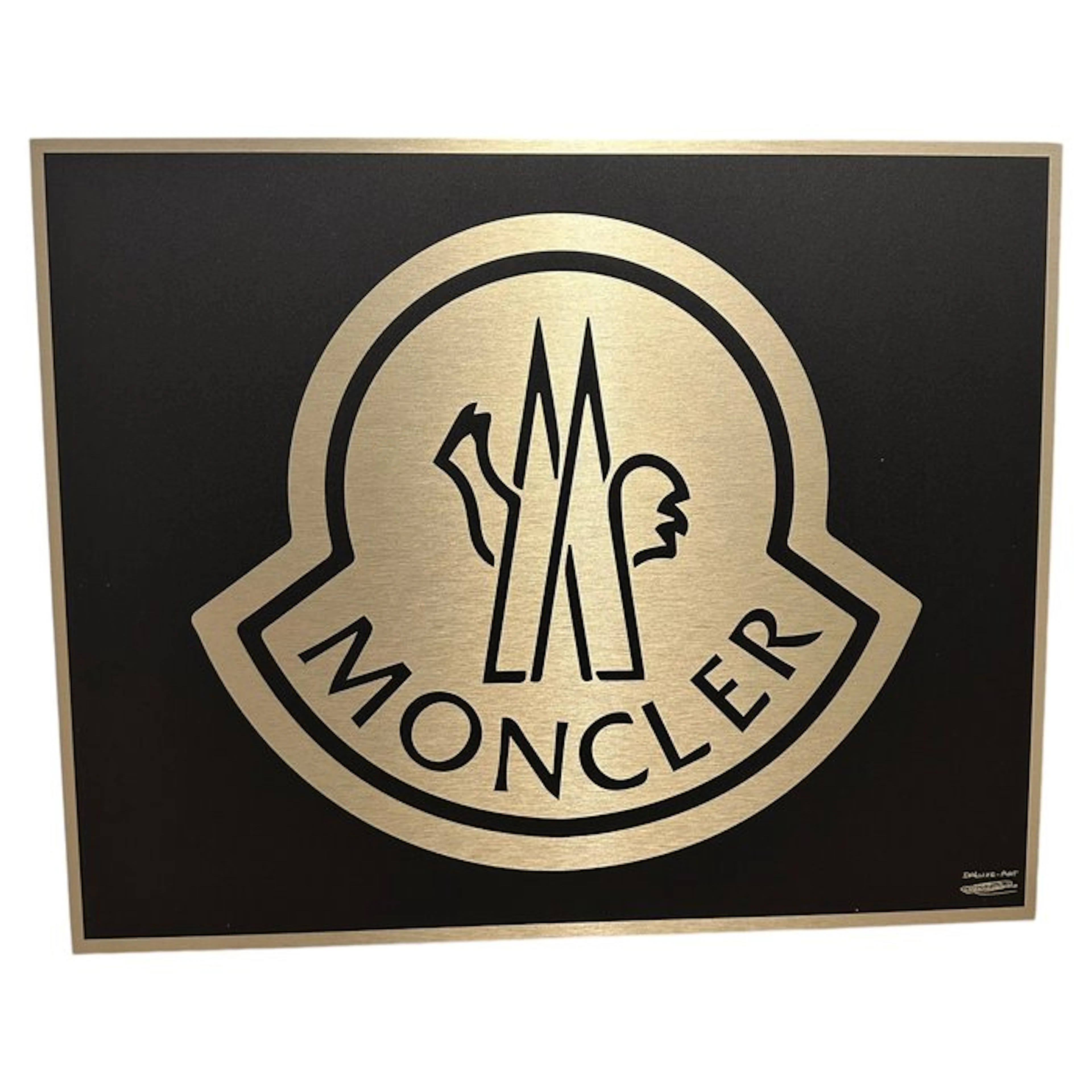 Daluxe Art - 1999 • Moncler Artwork • Gold/Black