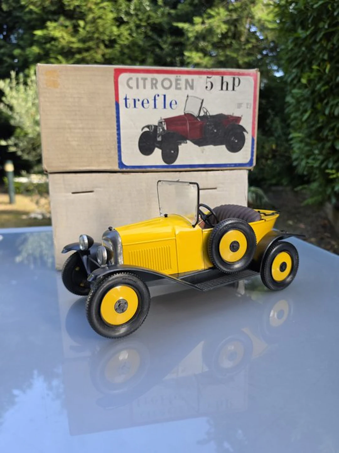 Jouets France Marco - Tin toy - Citroën 5HP Torpedo...
