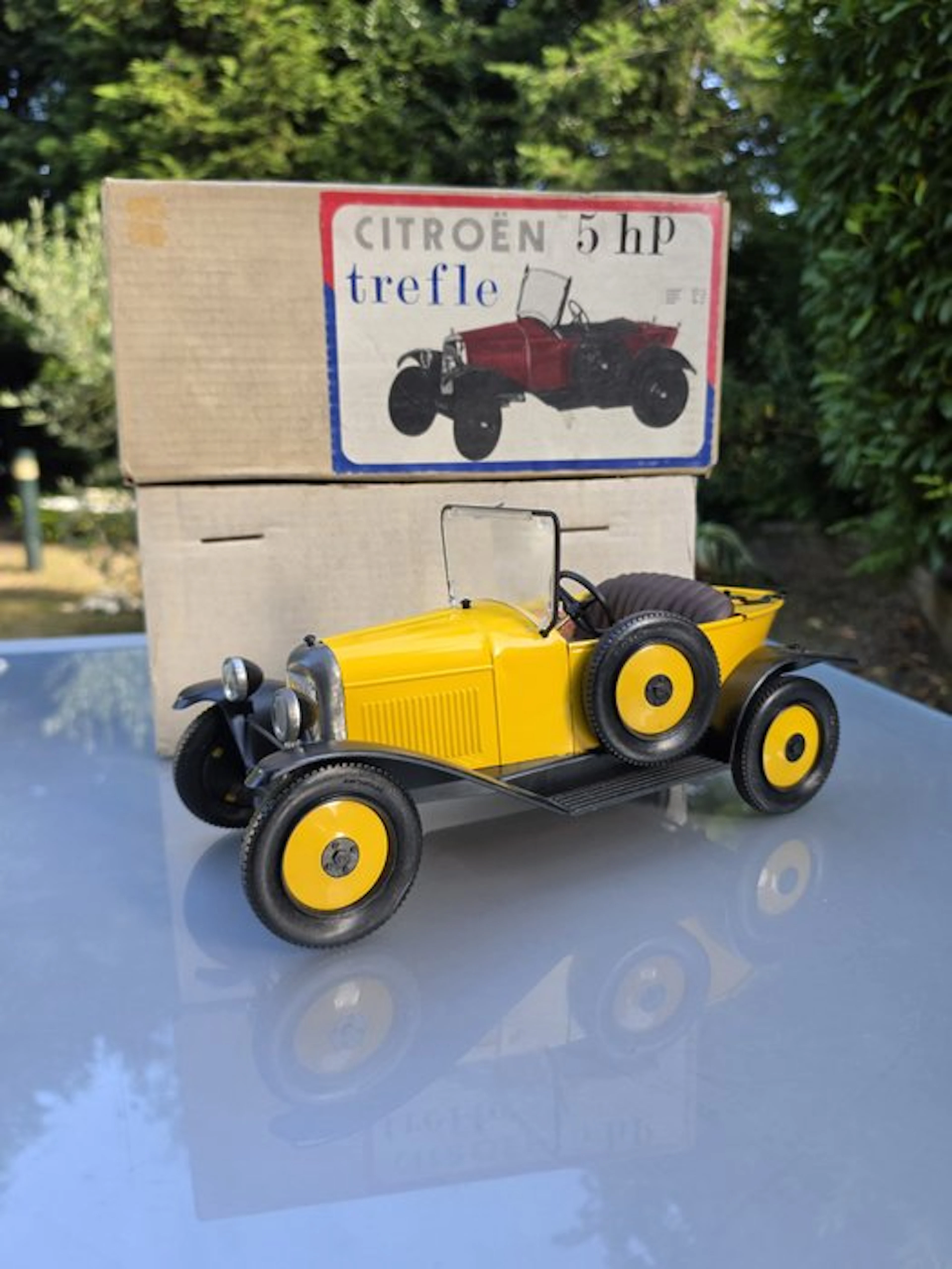 Jouets France Marco - Tin toy - Citroën 5HP Torpedo...