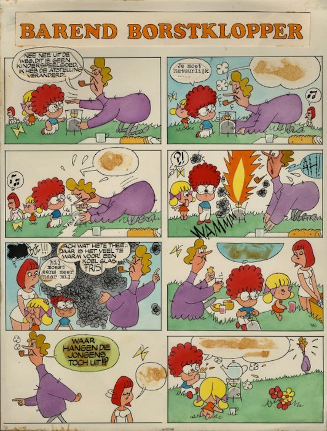 Marten Toonder Studio's (Harrie Geelen) - 1 Original...
