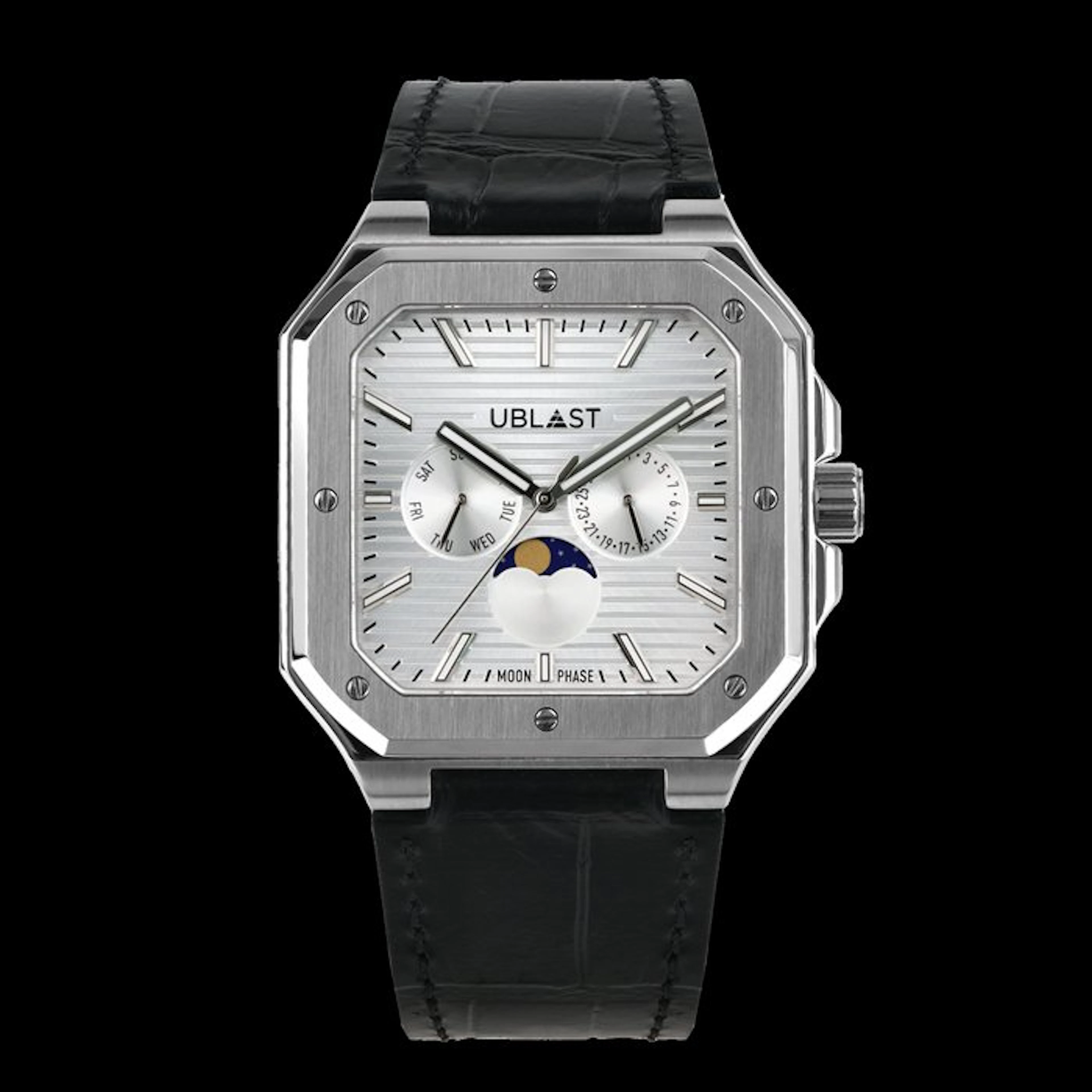 Ublast - Square - Moonphase Calendar - REF.UBSQML44SV - Ltd