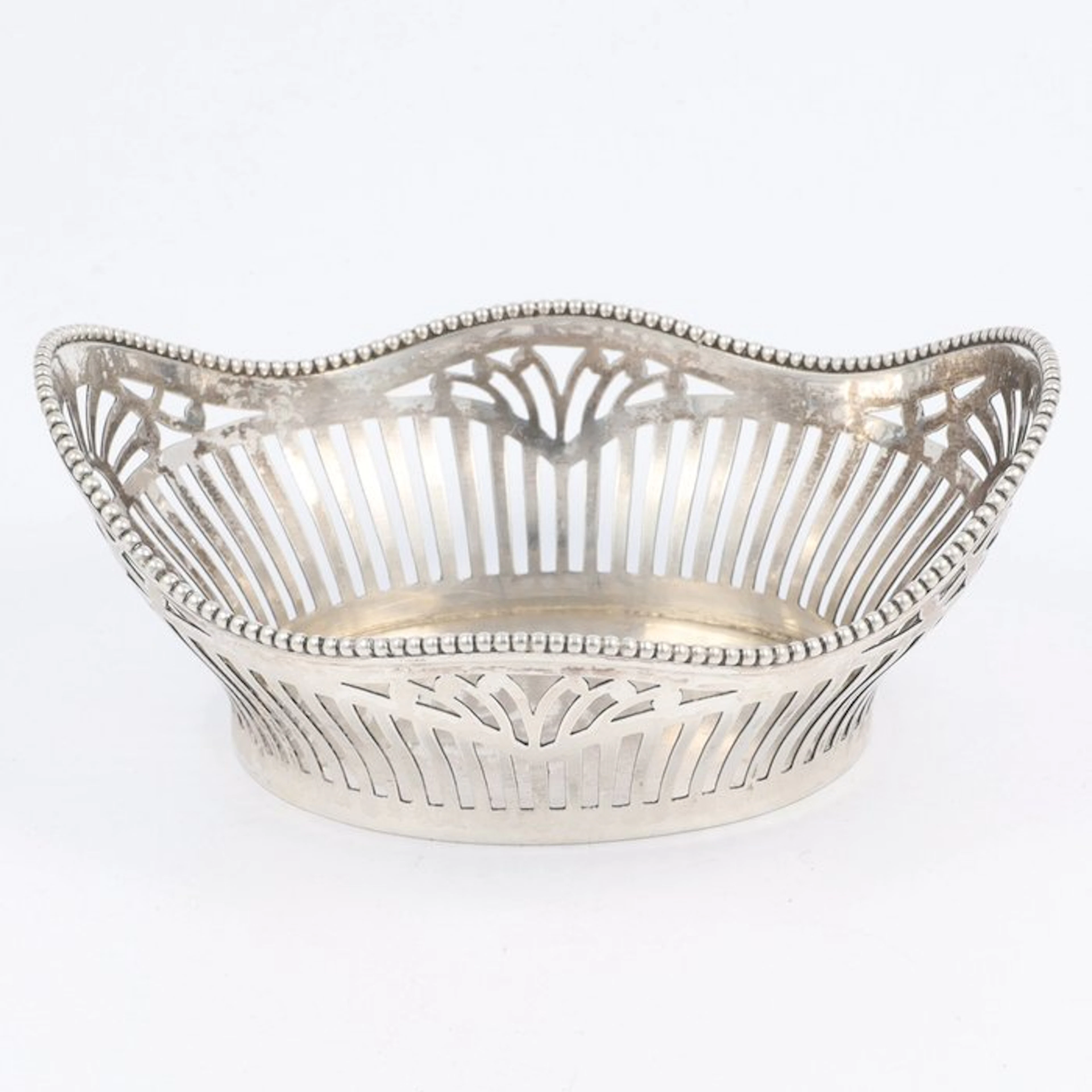 Gebr. van der Ree, Schoonhoven 1919 - Bonbon basket - .833 silver