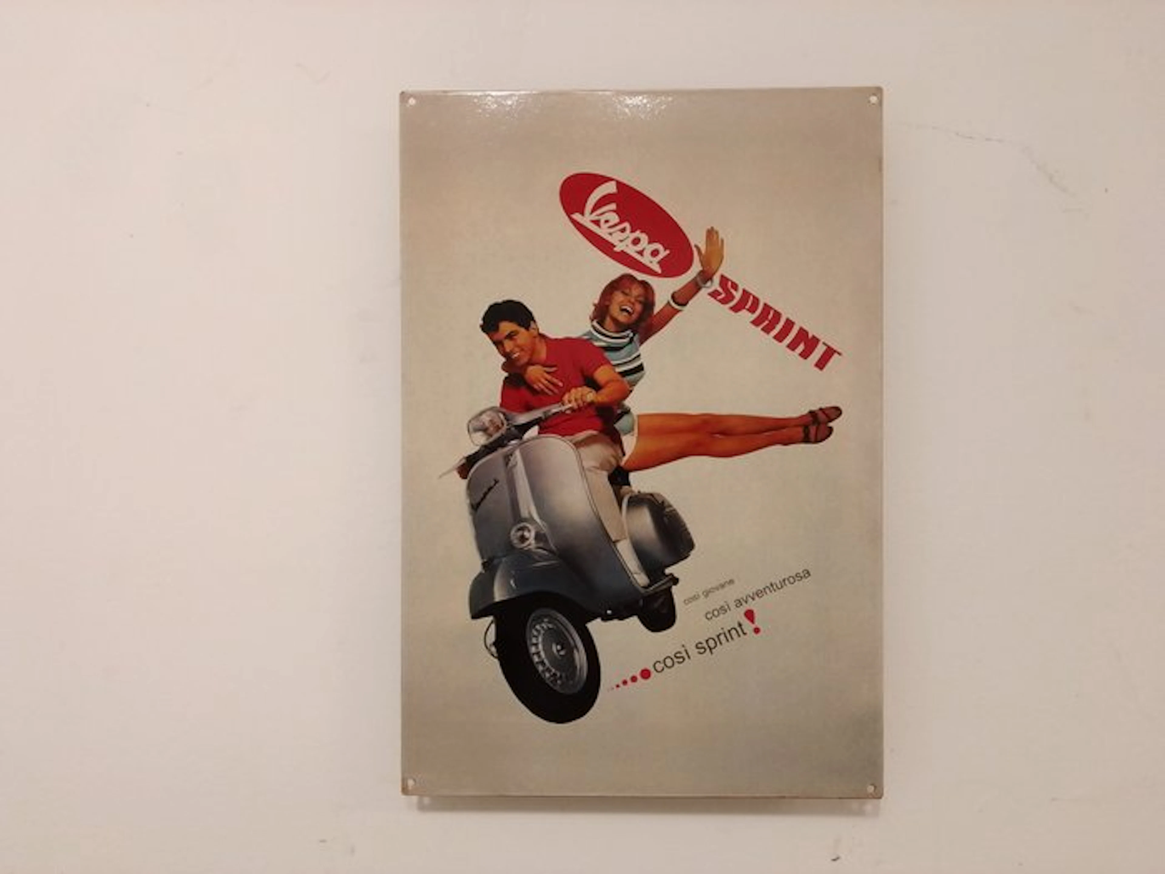 Piaggio - Iron sign - piaggio - Advertising sign - 1975 - Iron