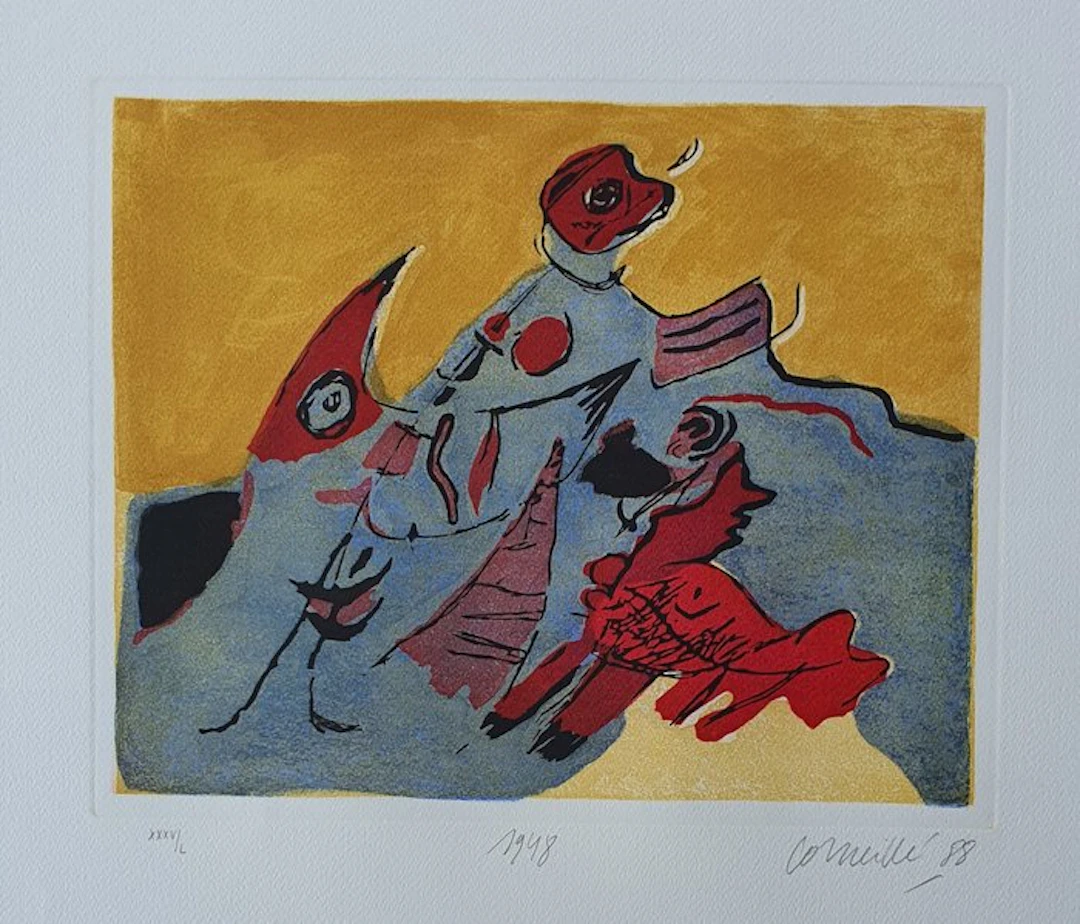 Corneille (1922-2010) - Senza titolo