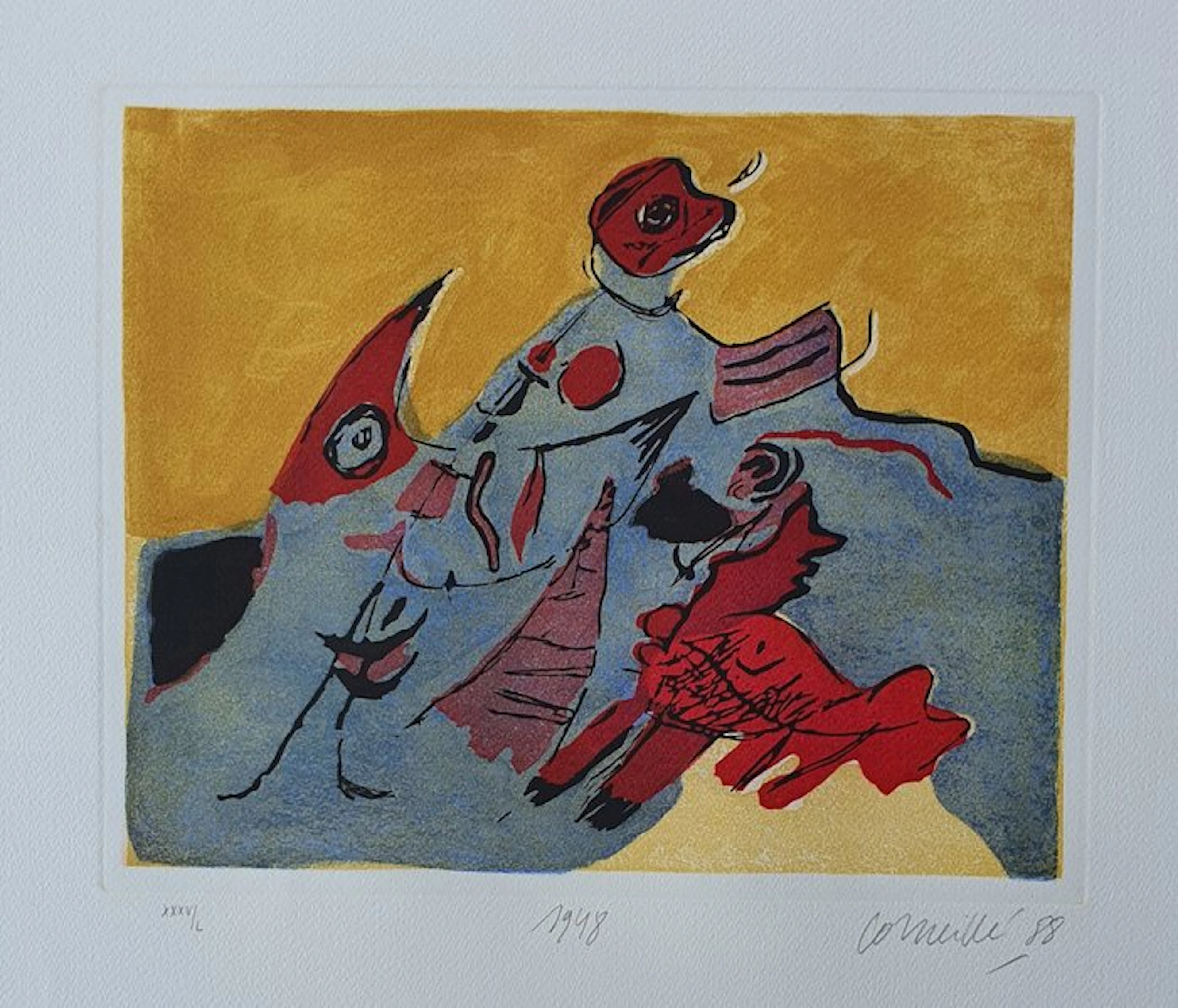 Corneille (1922-2010) - Senza titolo