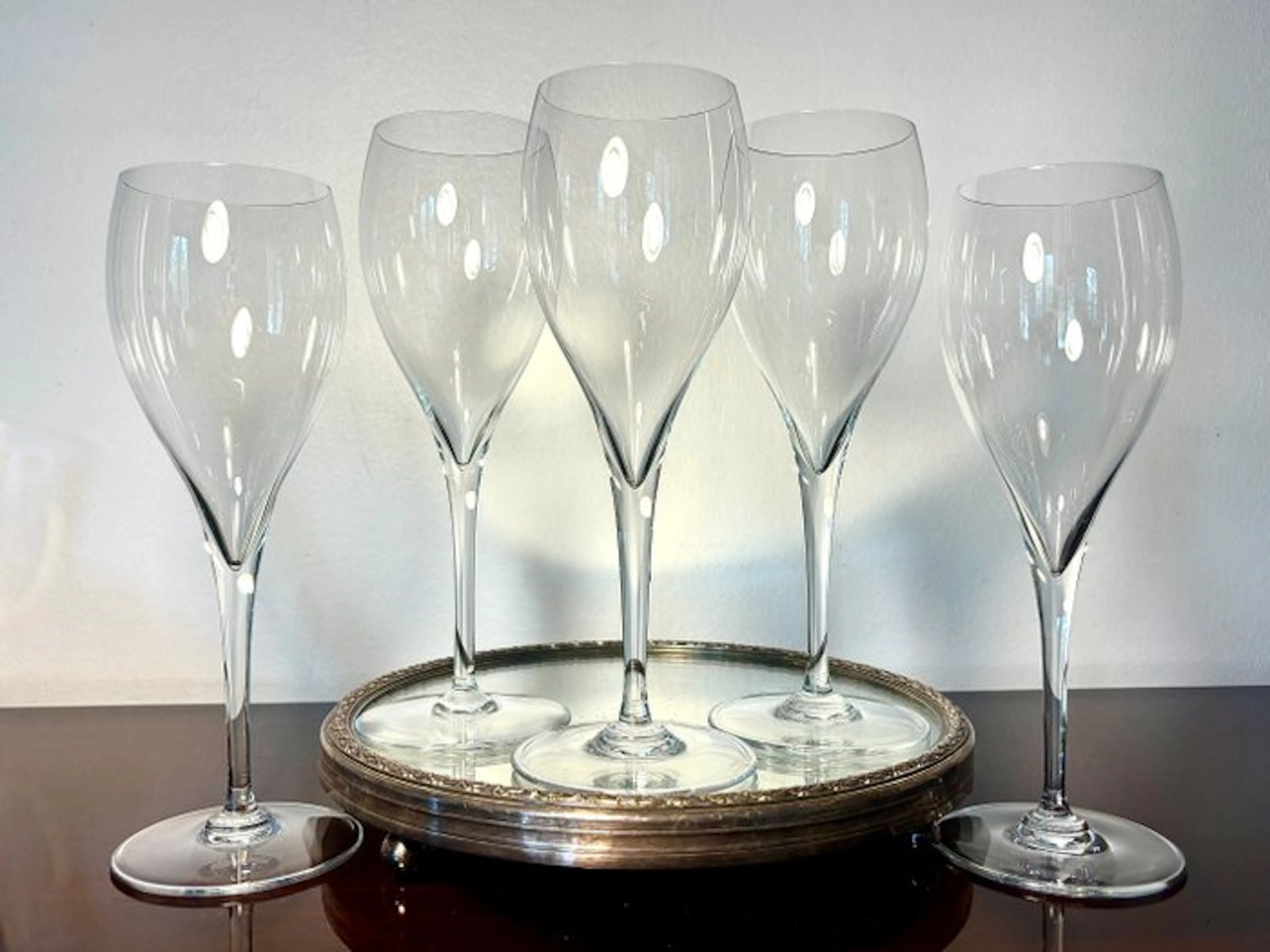 Baccarat - Champagne glass (5) - Crystal