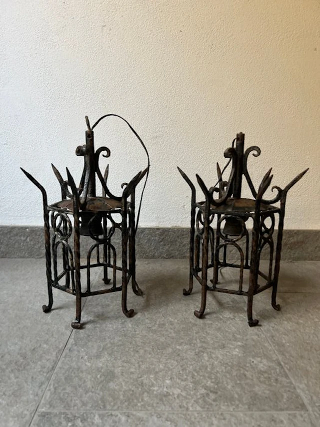 Lantern (2) - Wrought iron