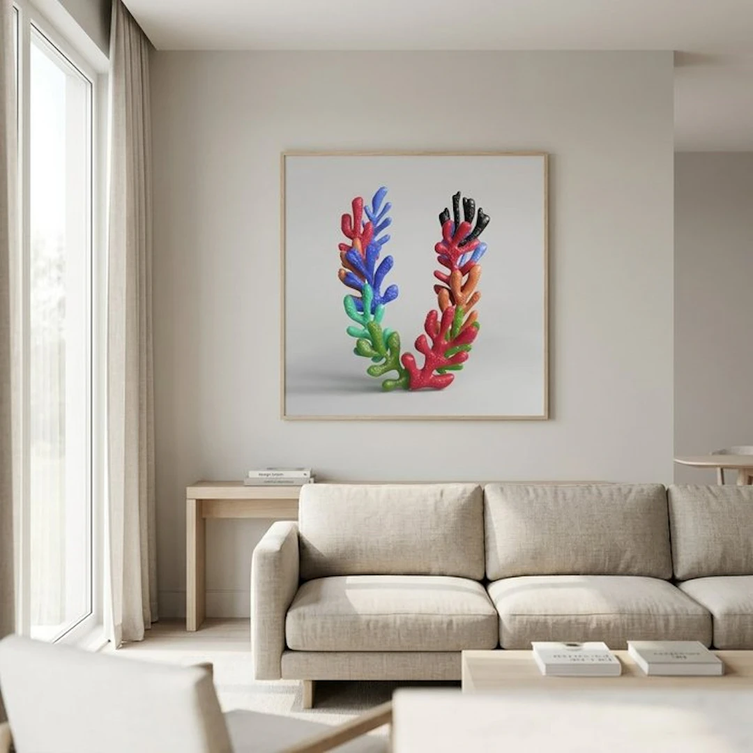 Cess - U for Henri Matisse — The Artphabet — New Letter (No Reserve)