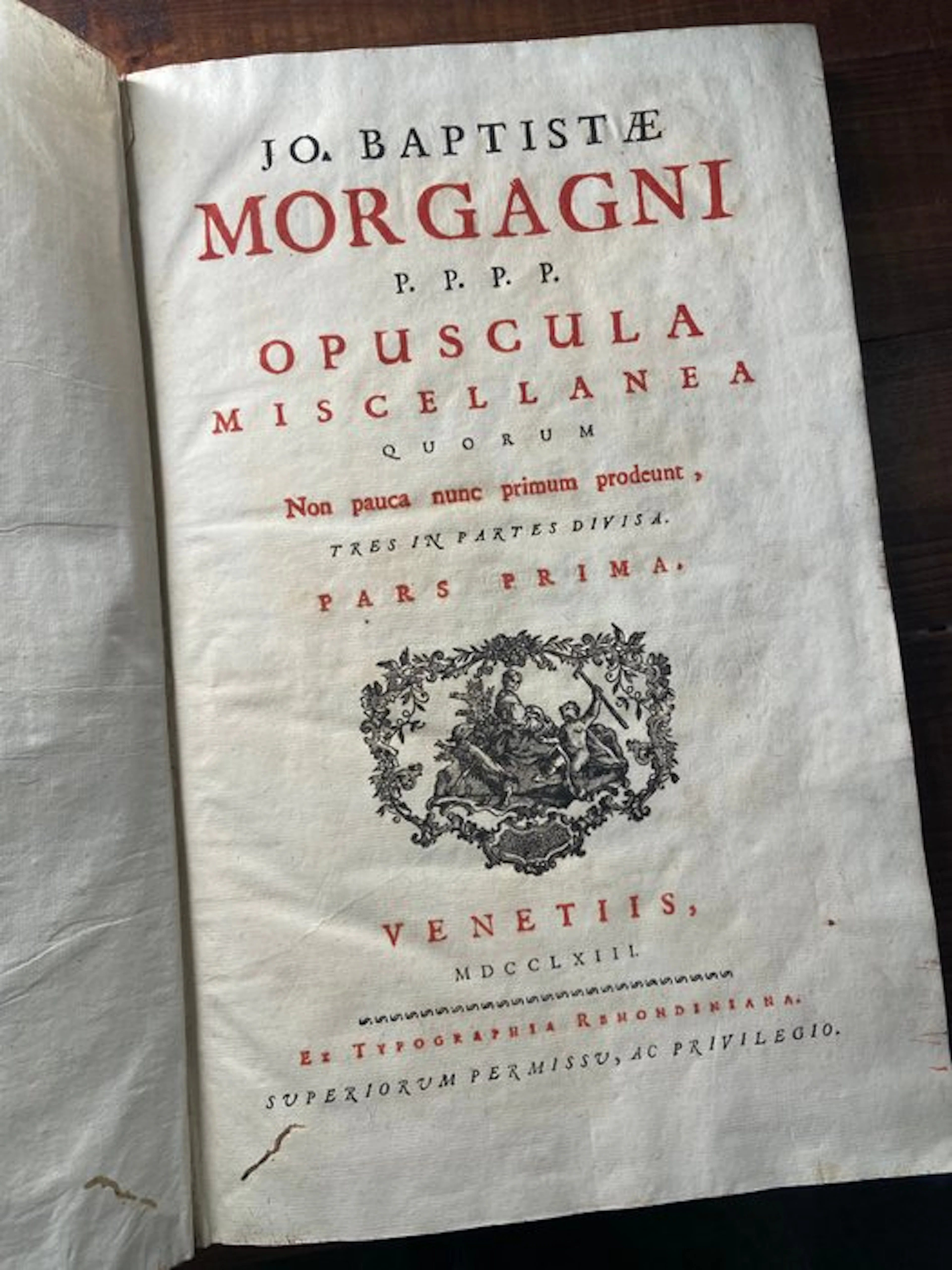 Giovanni Battista Morgagni - Opuscula miscellanea quorum...