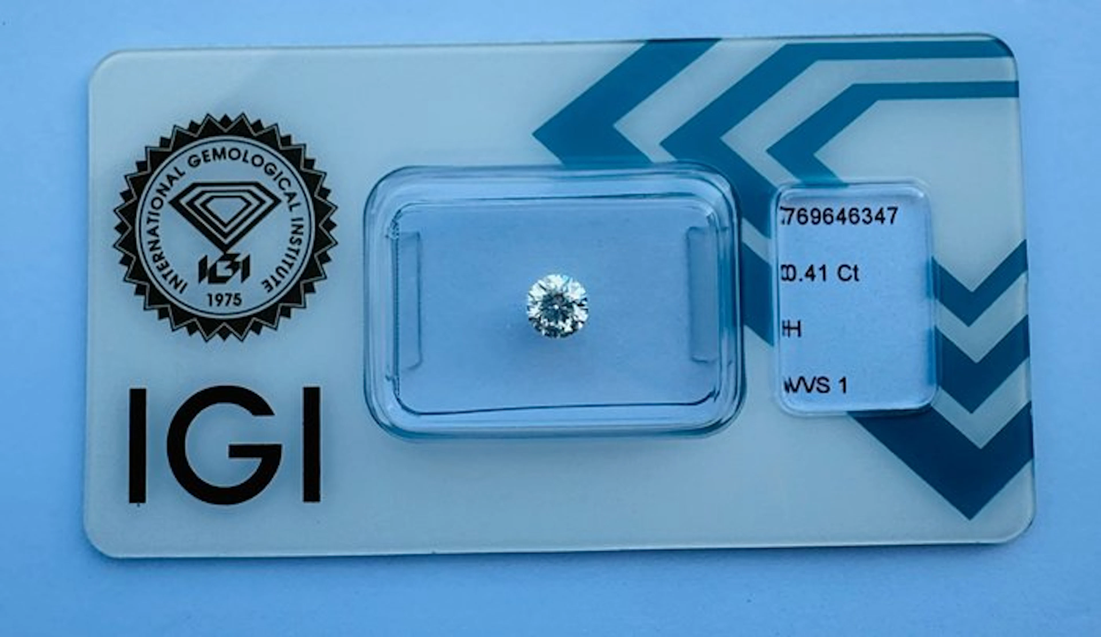 No reserve price - 1 pcs Diamond (Natural) - 0.41 ct...