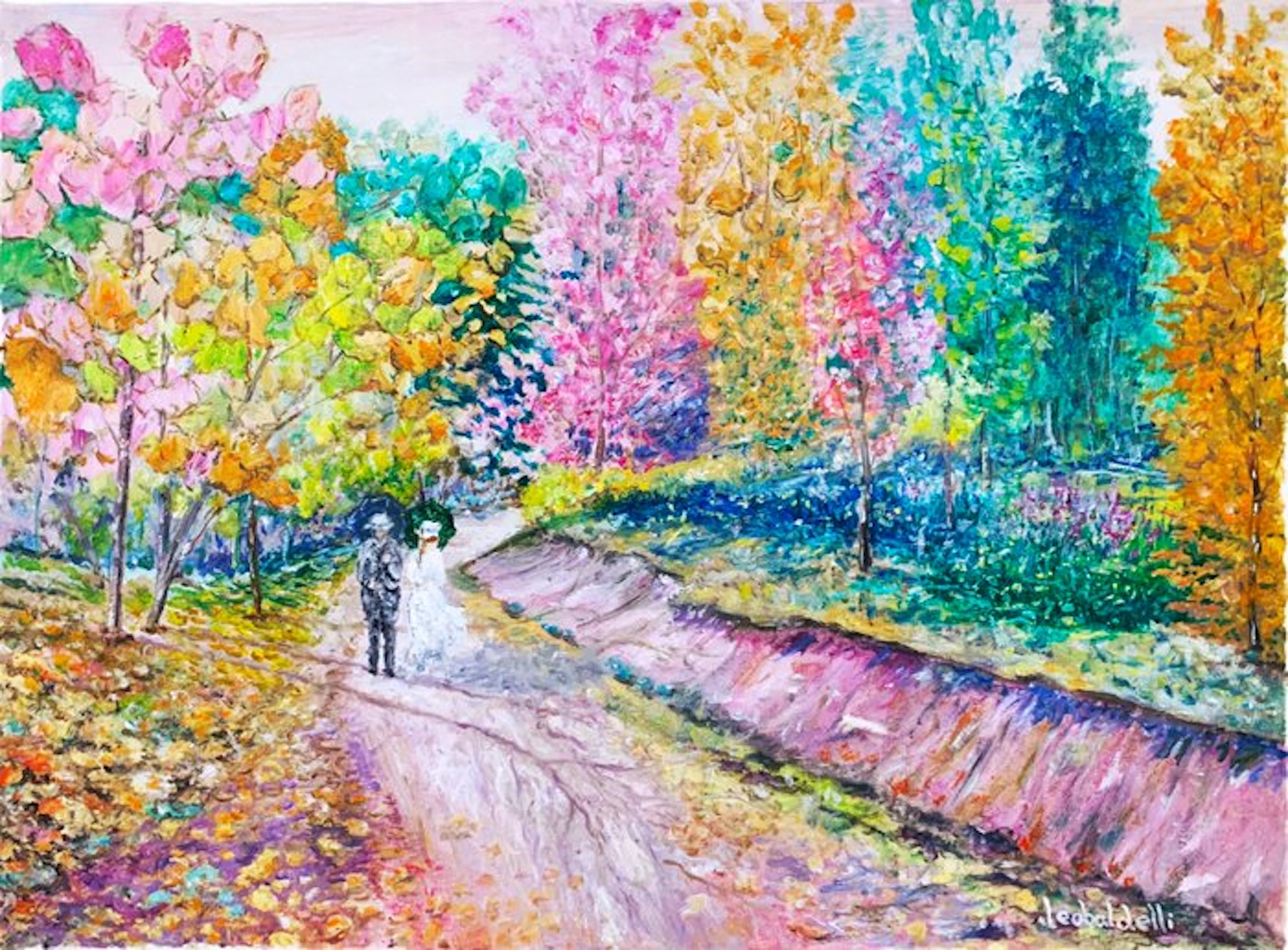 Daniele Teobaldelli (1949-2026 - Passeggiata Romantica