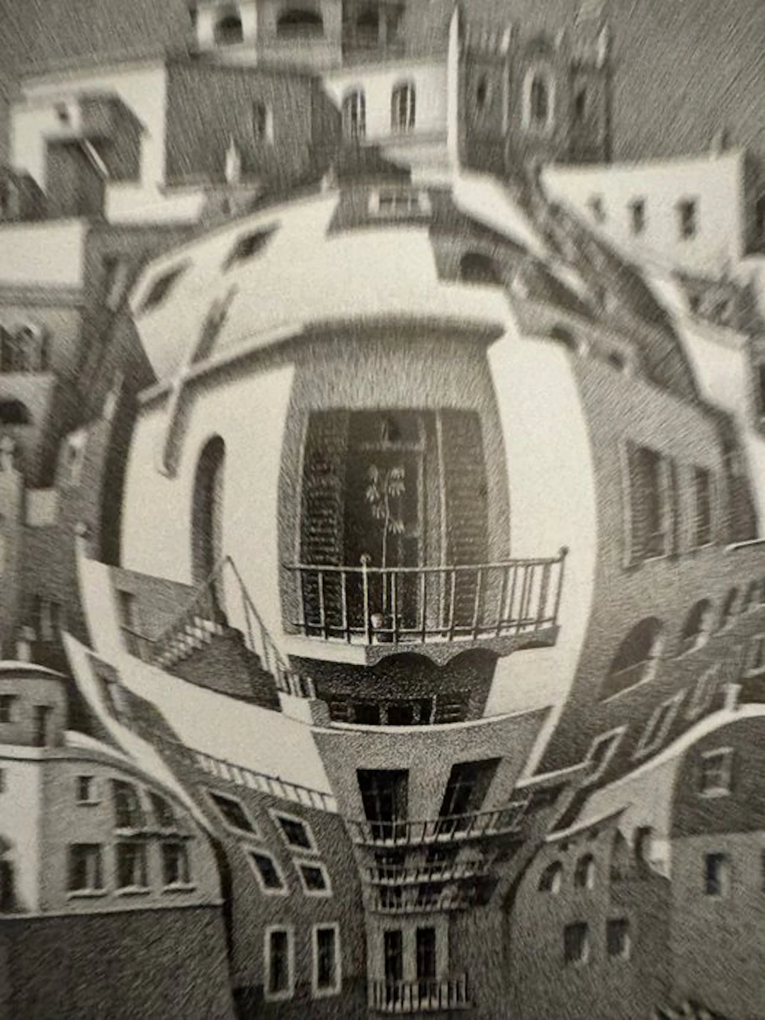 M.C. Escher - Balkon - 2000s