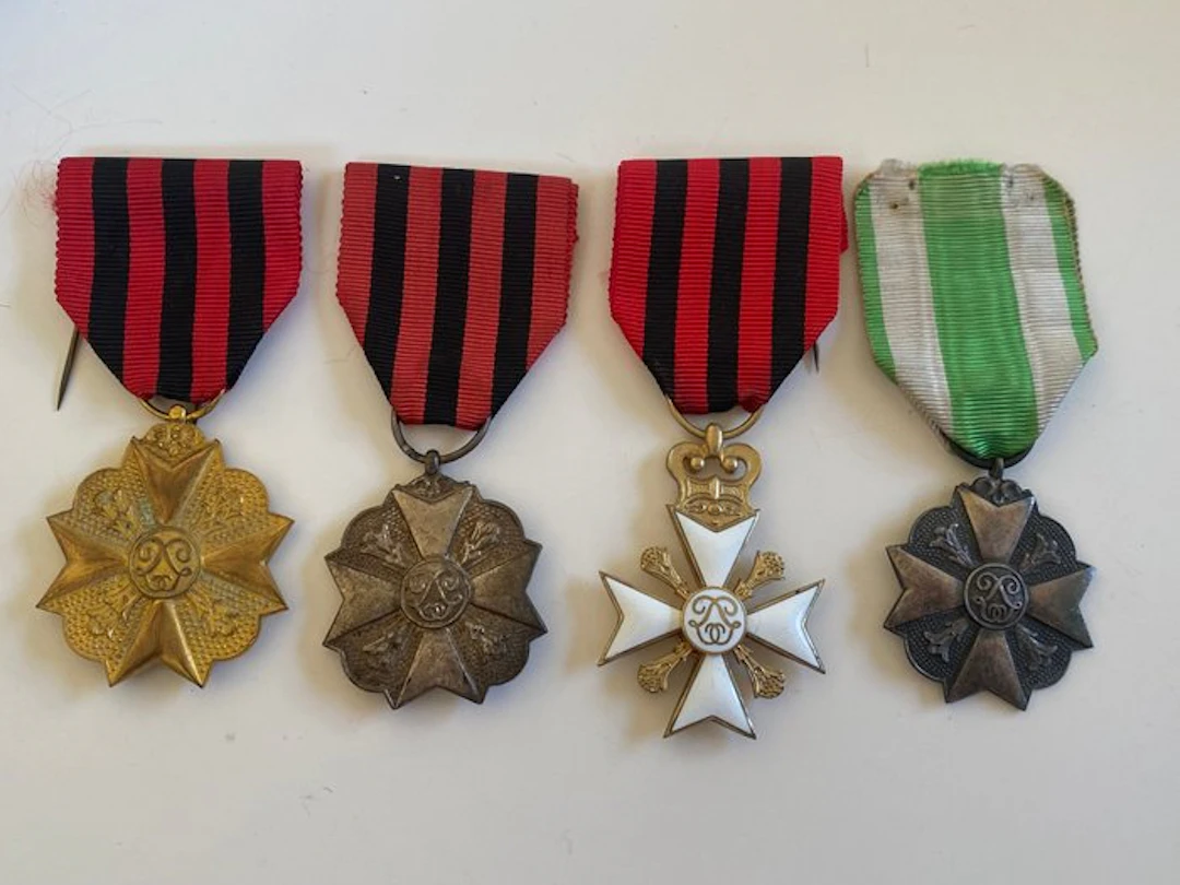 Belgium - Military medal - Belgian civil decorations and medals
