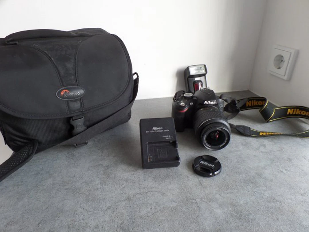 Nikon D3200 met DX lens 18-55 mm Digital camera