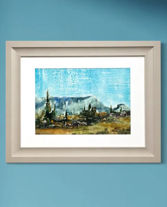 Eugène Eechaut (1928-2019) - “Forêt de Saoû” - Framed