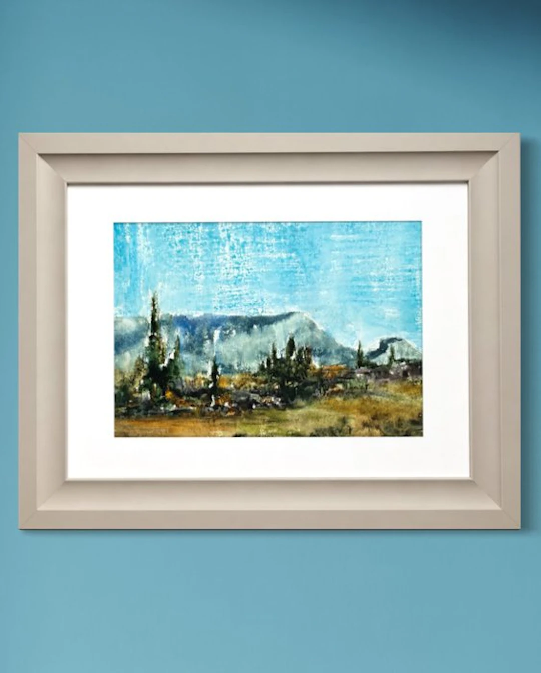Eugène Eechaut (1928-2019) - “Forêt de Saoû” - Framed