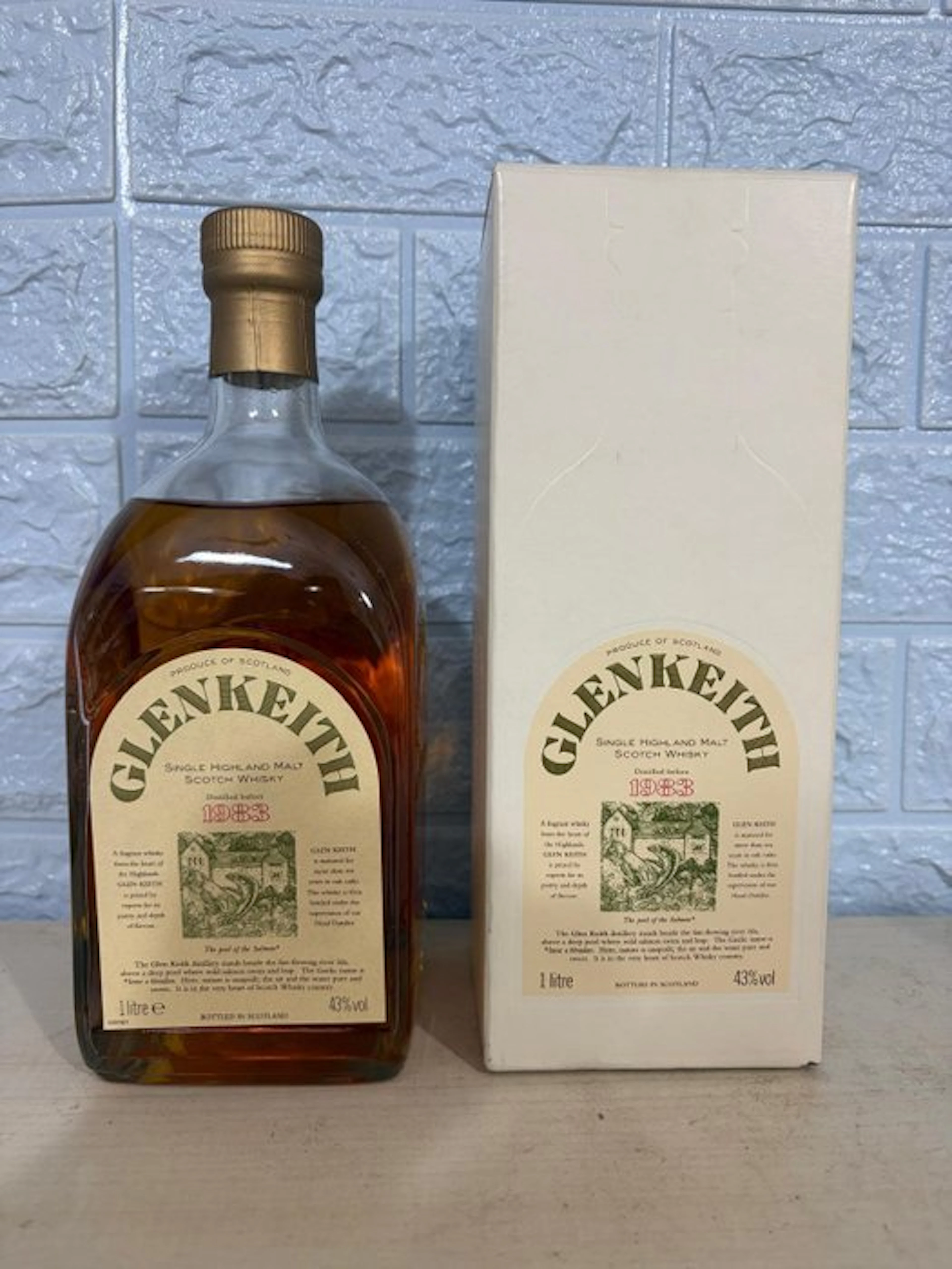 Glen Keith 10 years old - Distilled before 1983 - b. 1990s - 1 Litre
