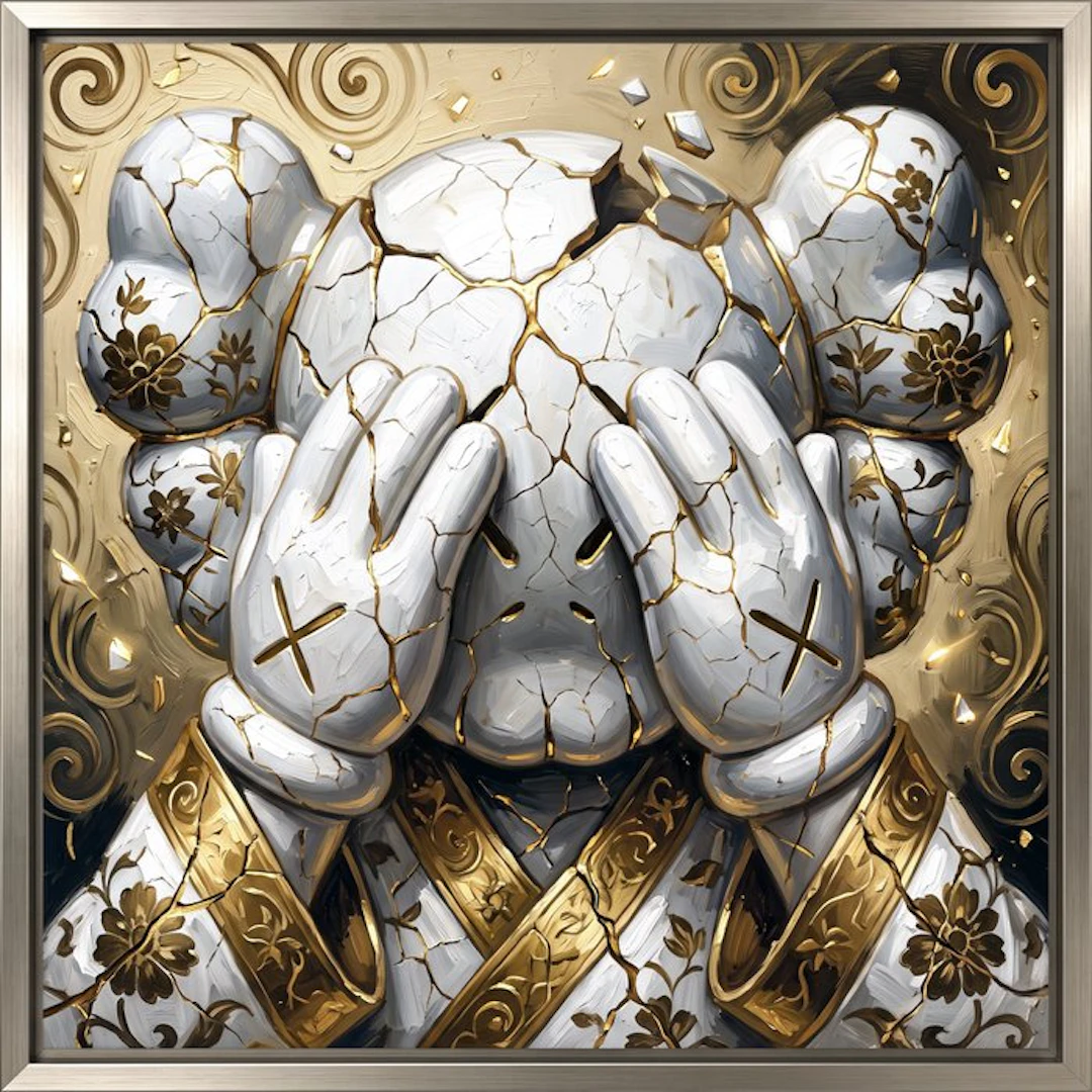 Artxlife - Kaws Japanese Gold Kintsugi