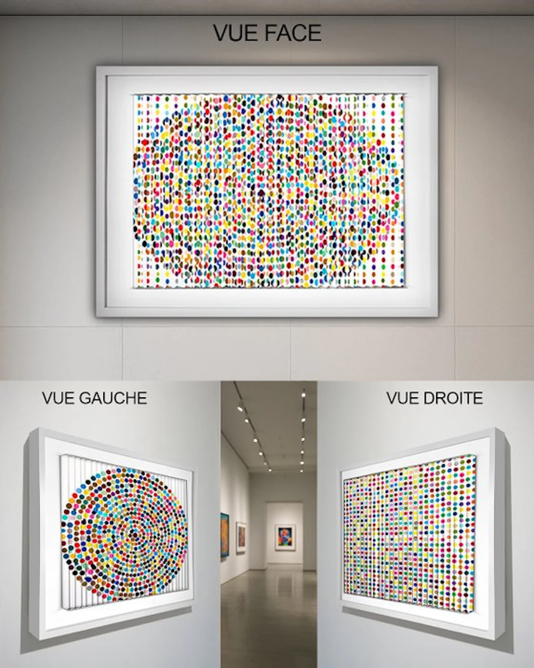 POPLEA - - CHROMATIC POINTILLISM - by POPLEA Vision Cinétique (2000)