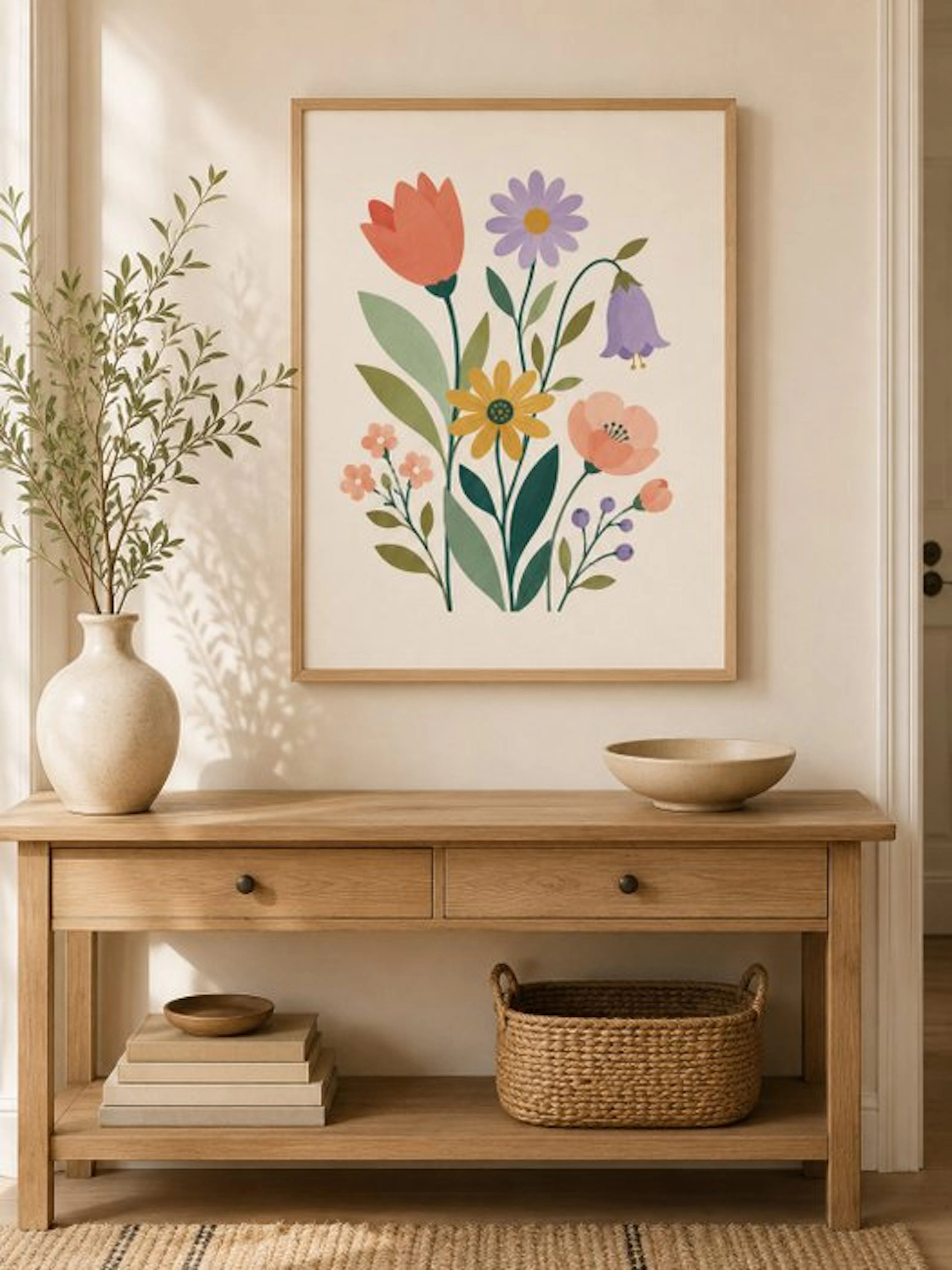 print art - print art - Art Botanique "Jardin de...