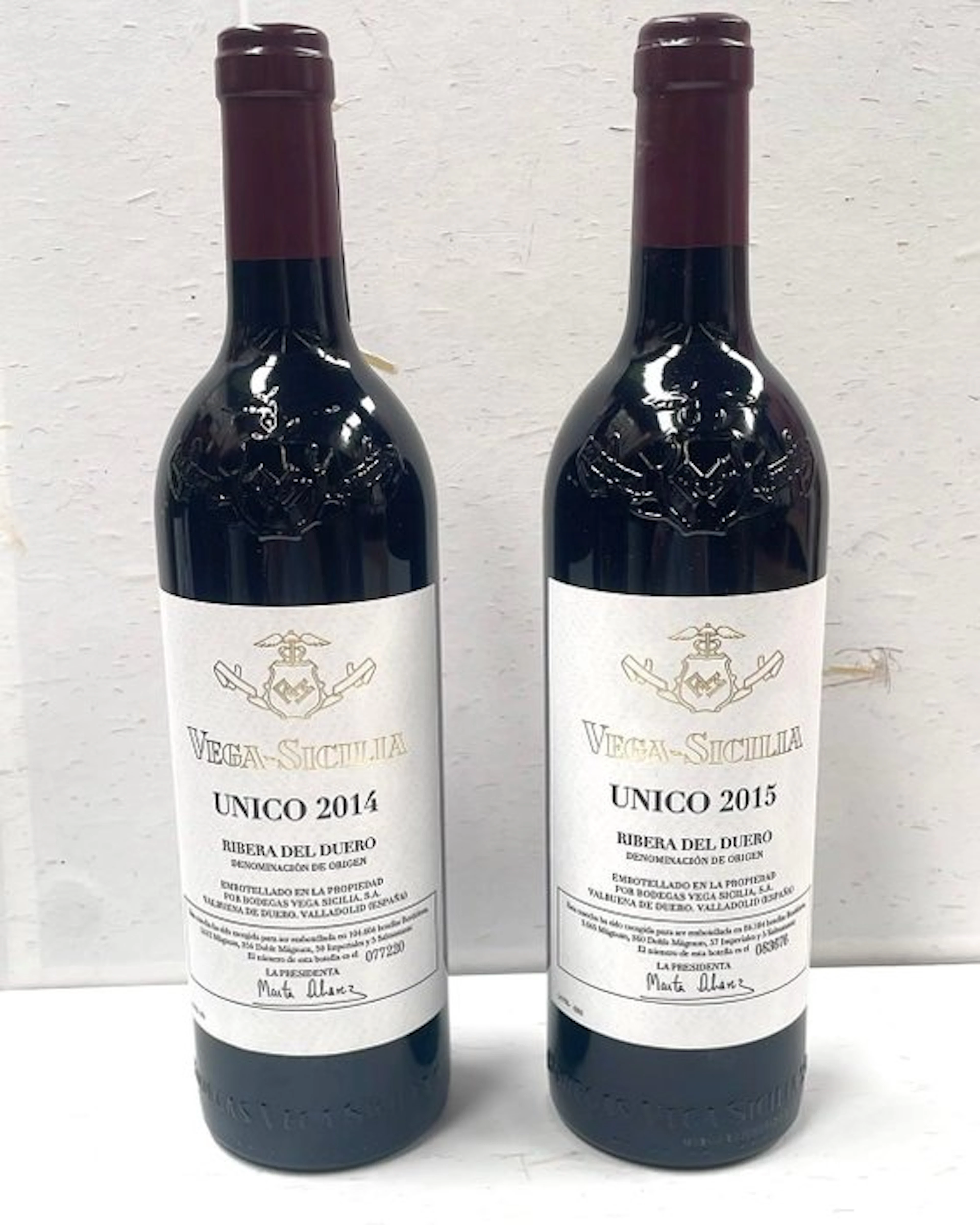 2014 & 2015 Vega Sicilia Único - Ribera del Duero Gran...