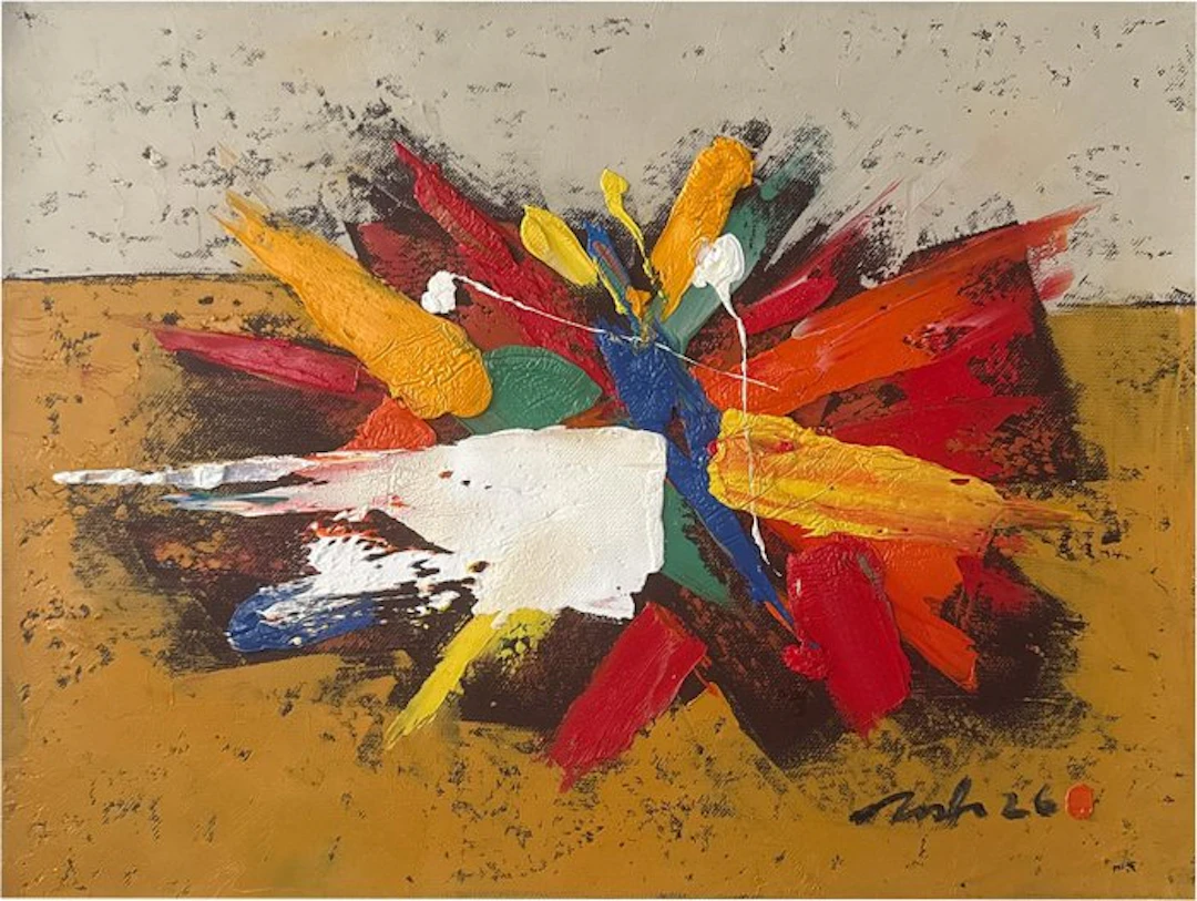 Hoang Anh (1984) - Étude Atelier (4) ↑30 →40 cm