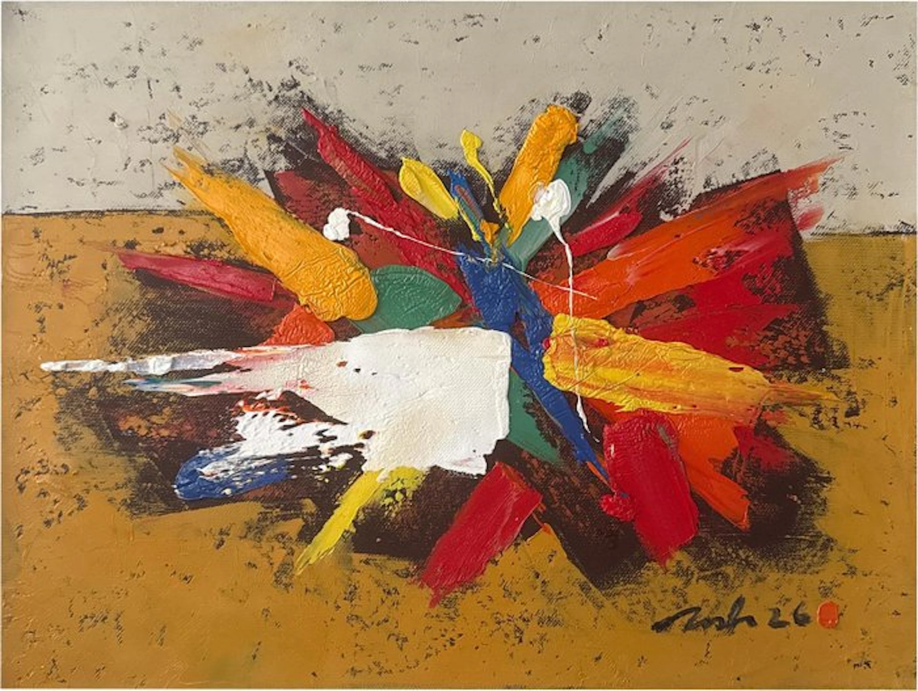 Hoang Anh (1984) - Étude Atelier (4) ↑30 →40 cm