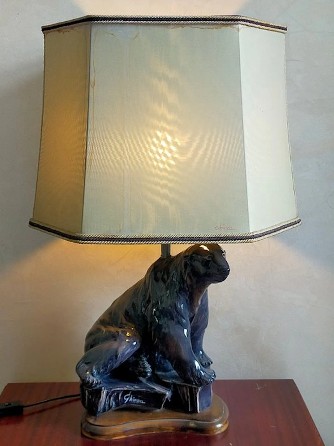 Ghinza Keramik Tischlampe Bär – Skulptural – Marke Ghinza - Table