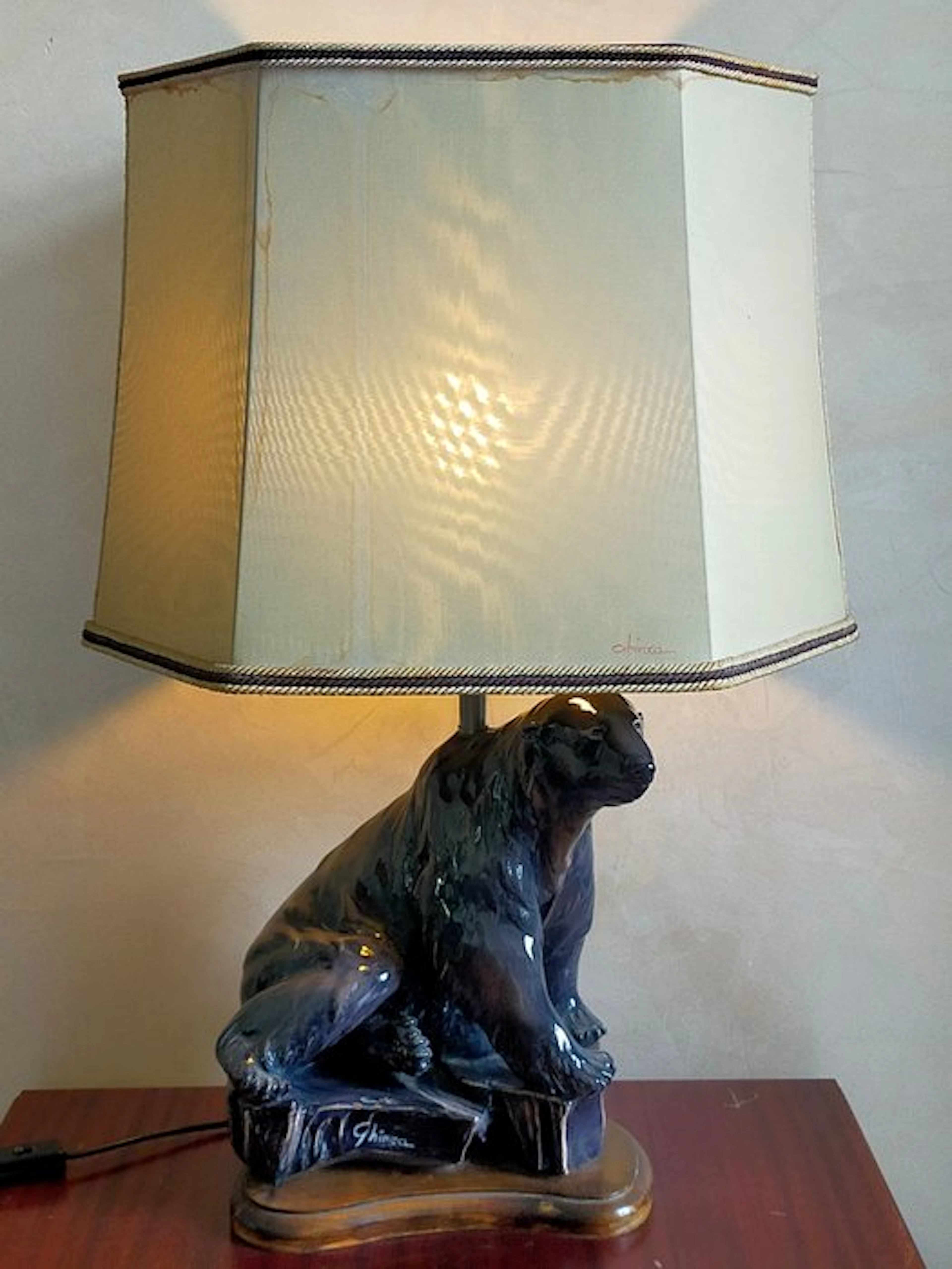 Ghinza Keramik Tischlampe Bär – Skulptural – Marke Ghinza - Table
