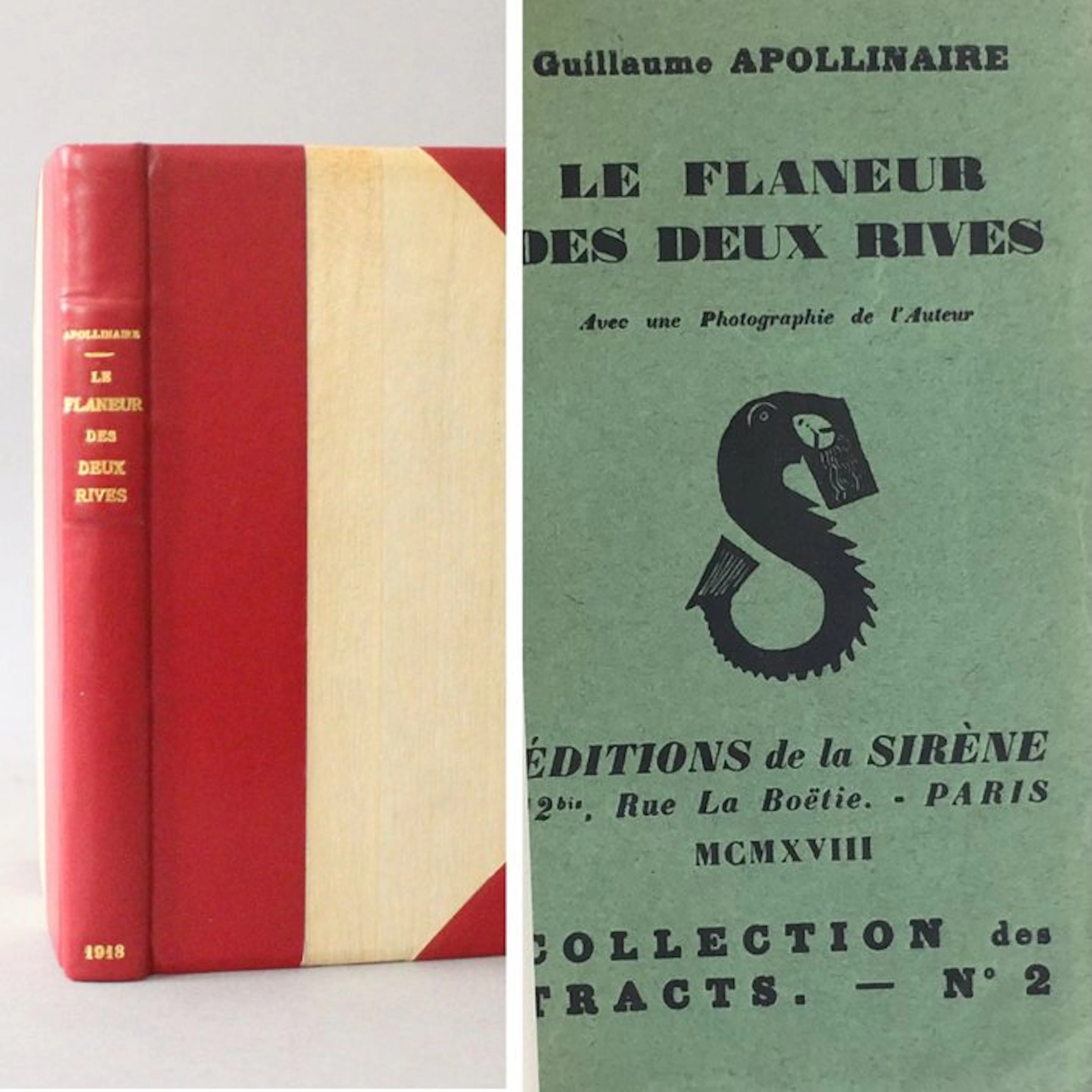 Guillaume Apollinaire - Le flâneur des deux rives - 1918