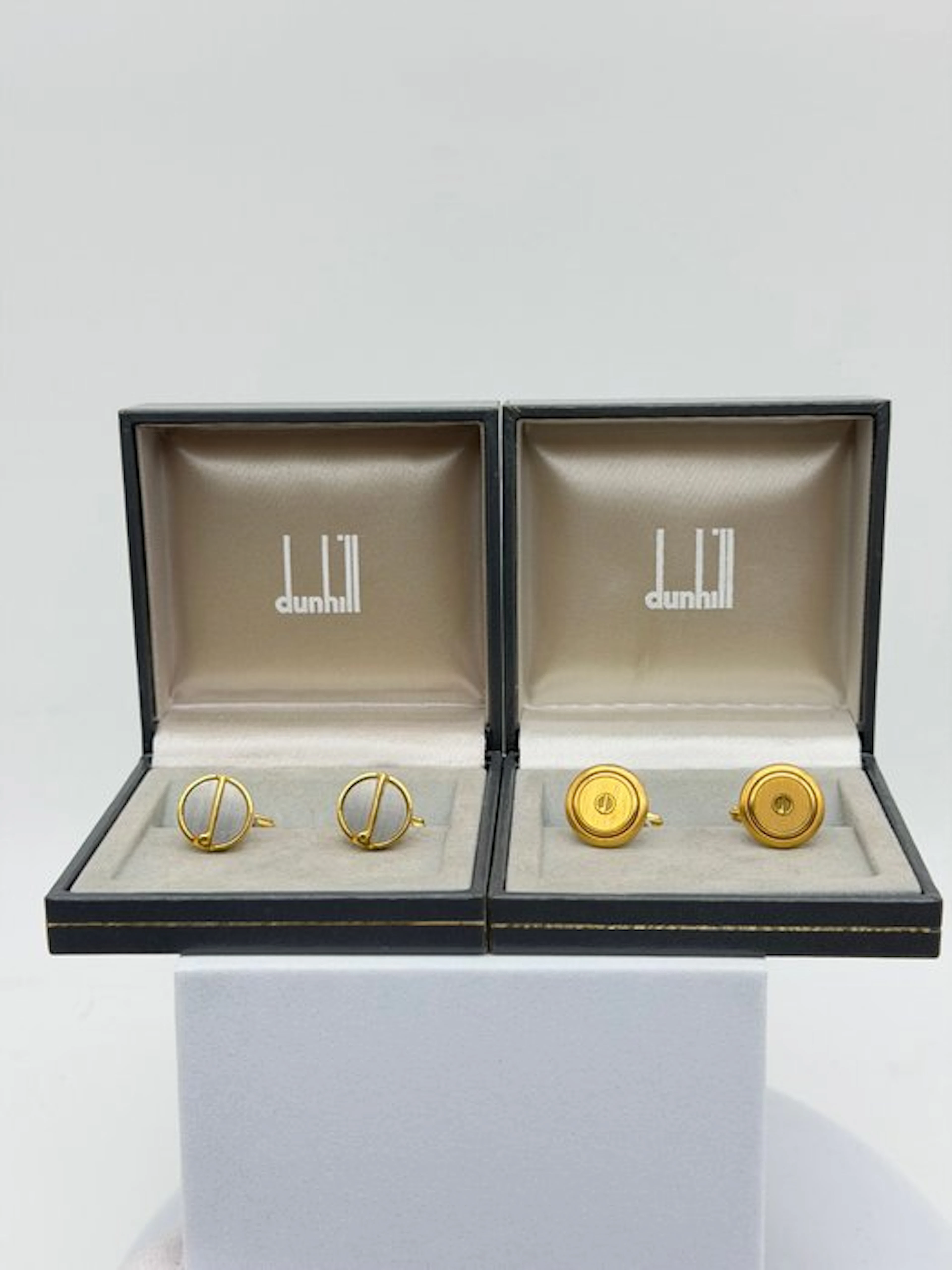 Alfred Dunhill - Metal, Gold-plated - Cufflinks