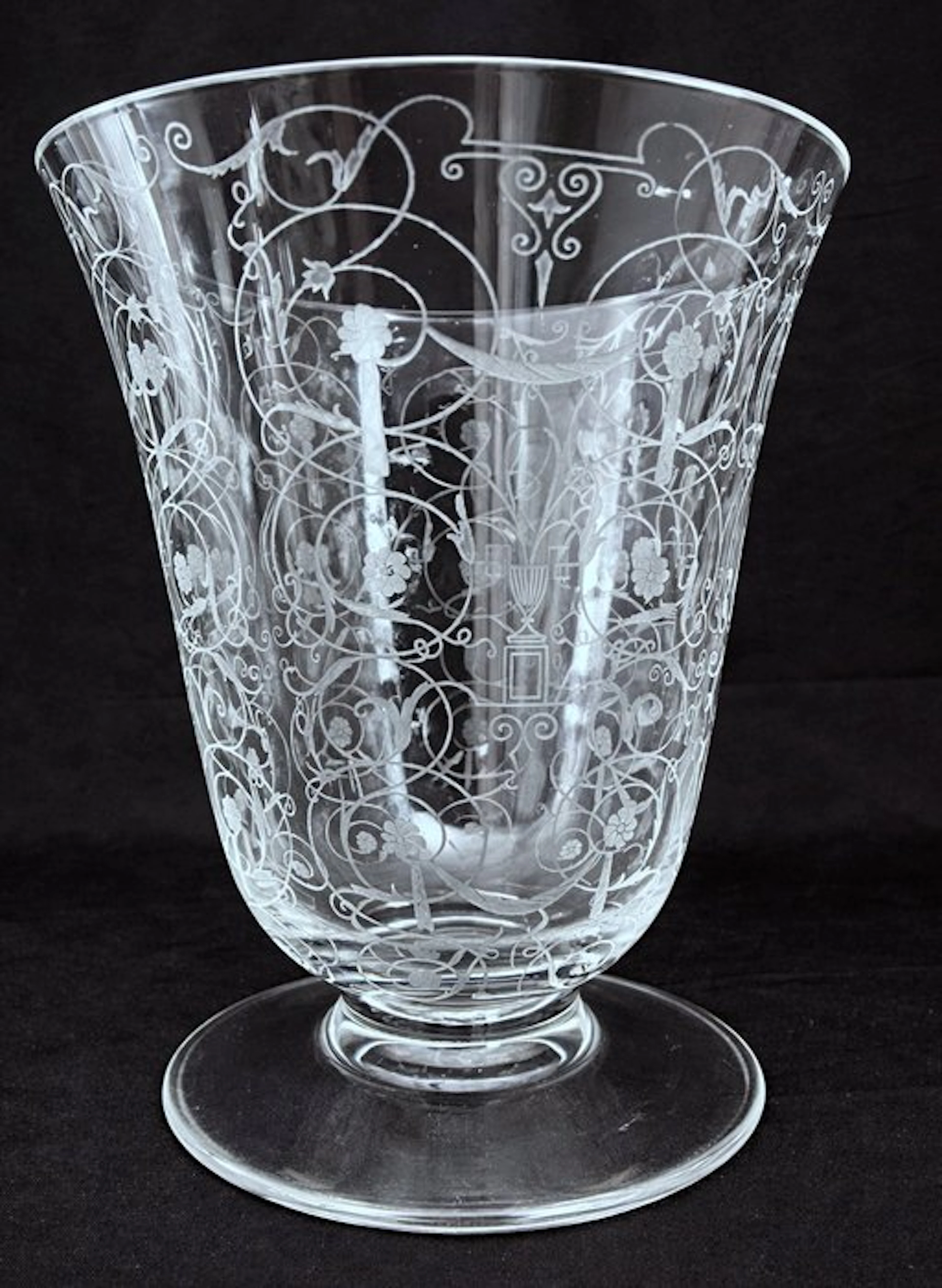 Baccarat - Vase - Michelangelo - Crystal - Large Vase Michel Ange