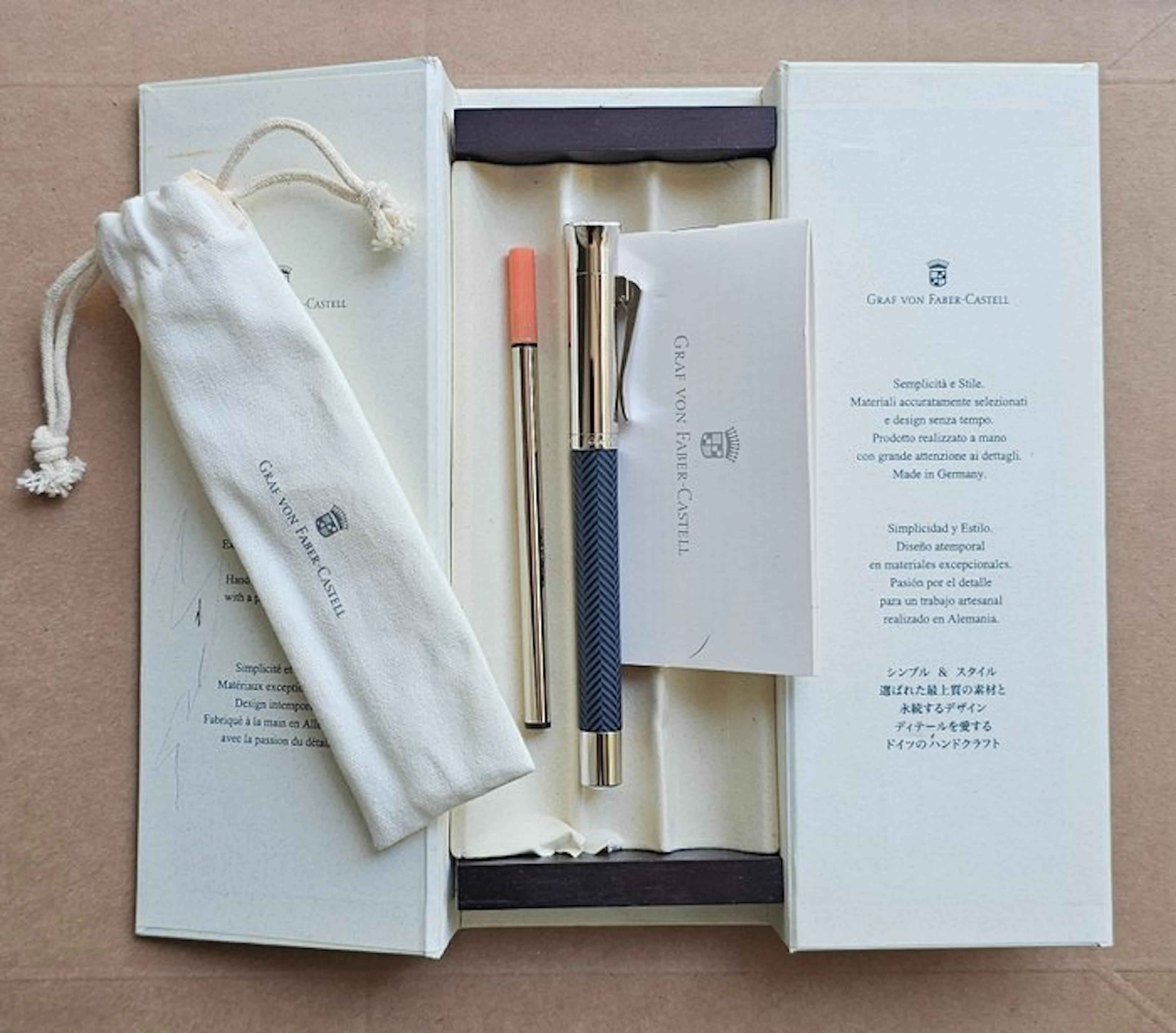 Faber Castell - Faber castell platinum - roller-bille - Ballpoint pen