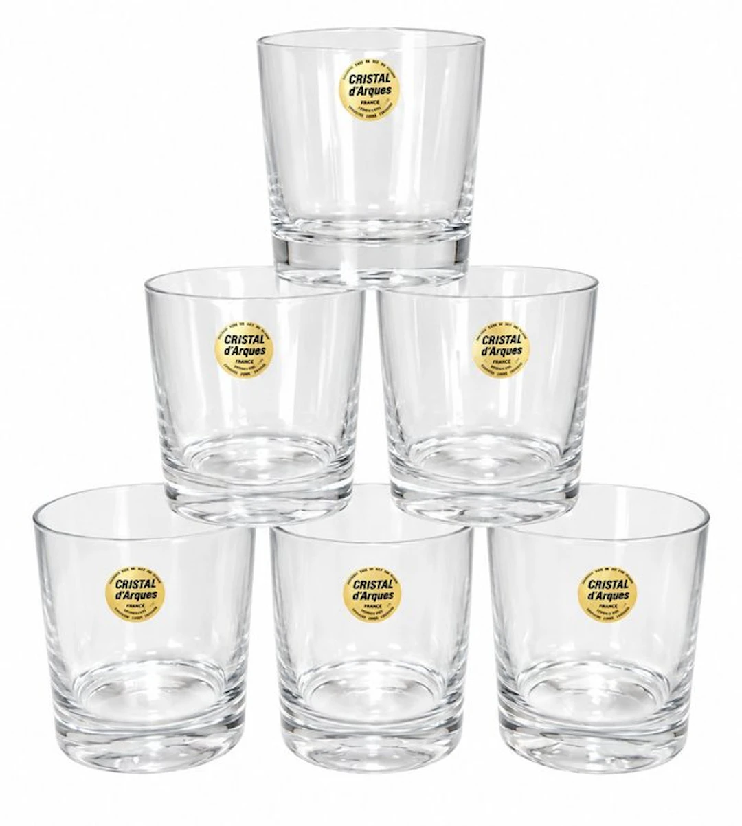 Cristal d'Arques - Whisky glass (6) - Crystal