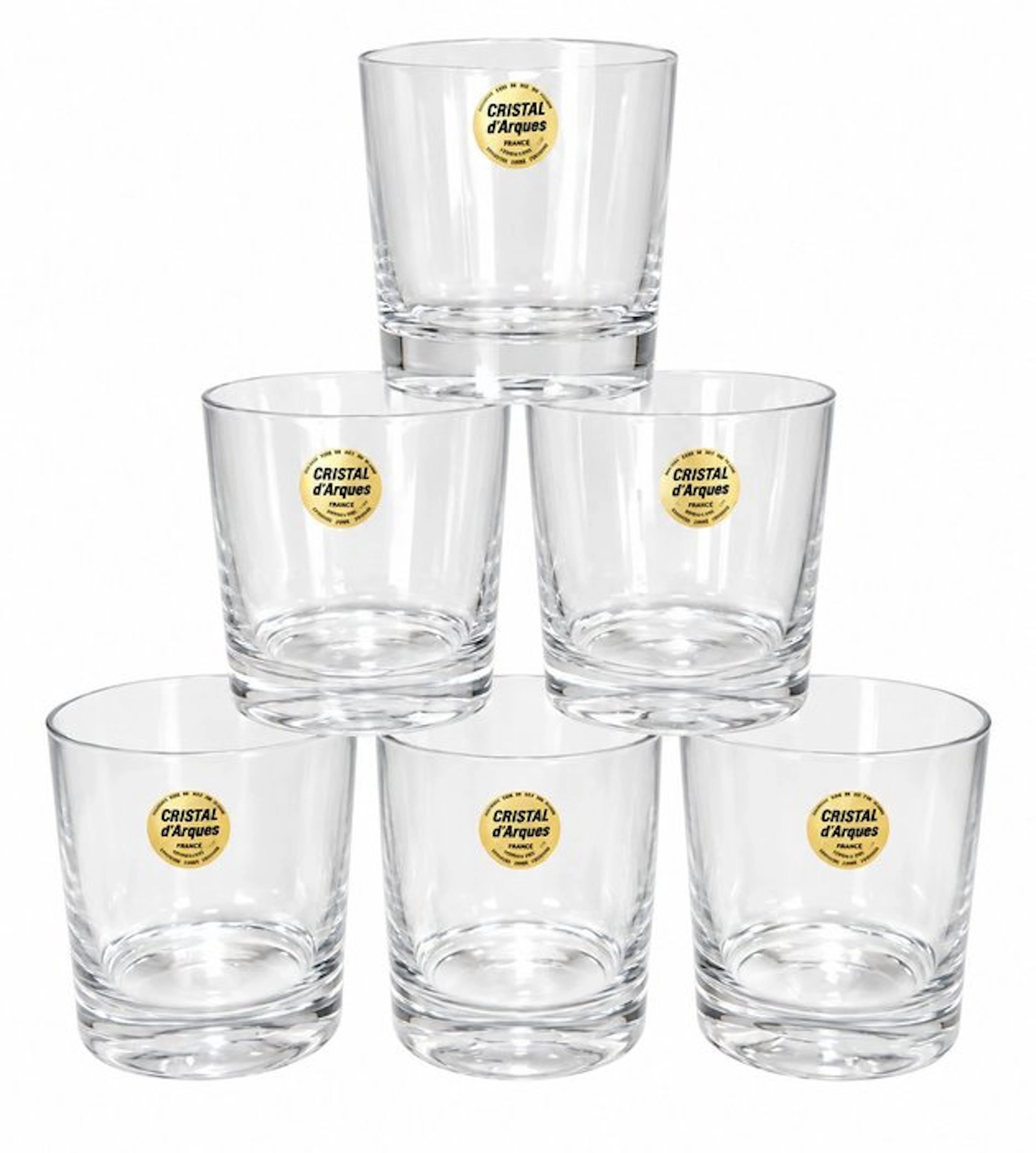 Cristal d'Arques - Whisky glass (6) - Crystal
