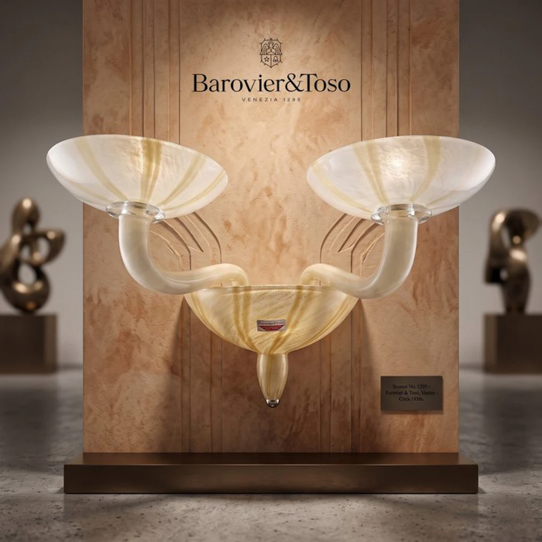 Wall sconce - VENEZIA — Barovier & Toso Studio: Rare...