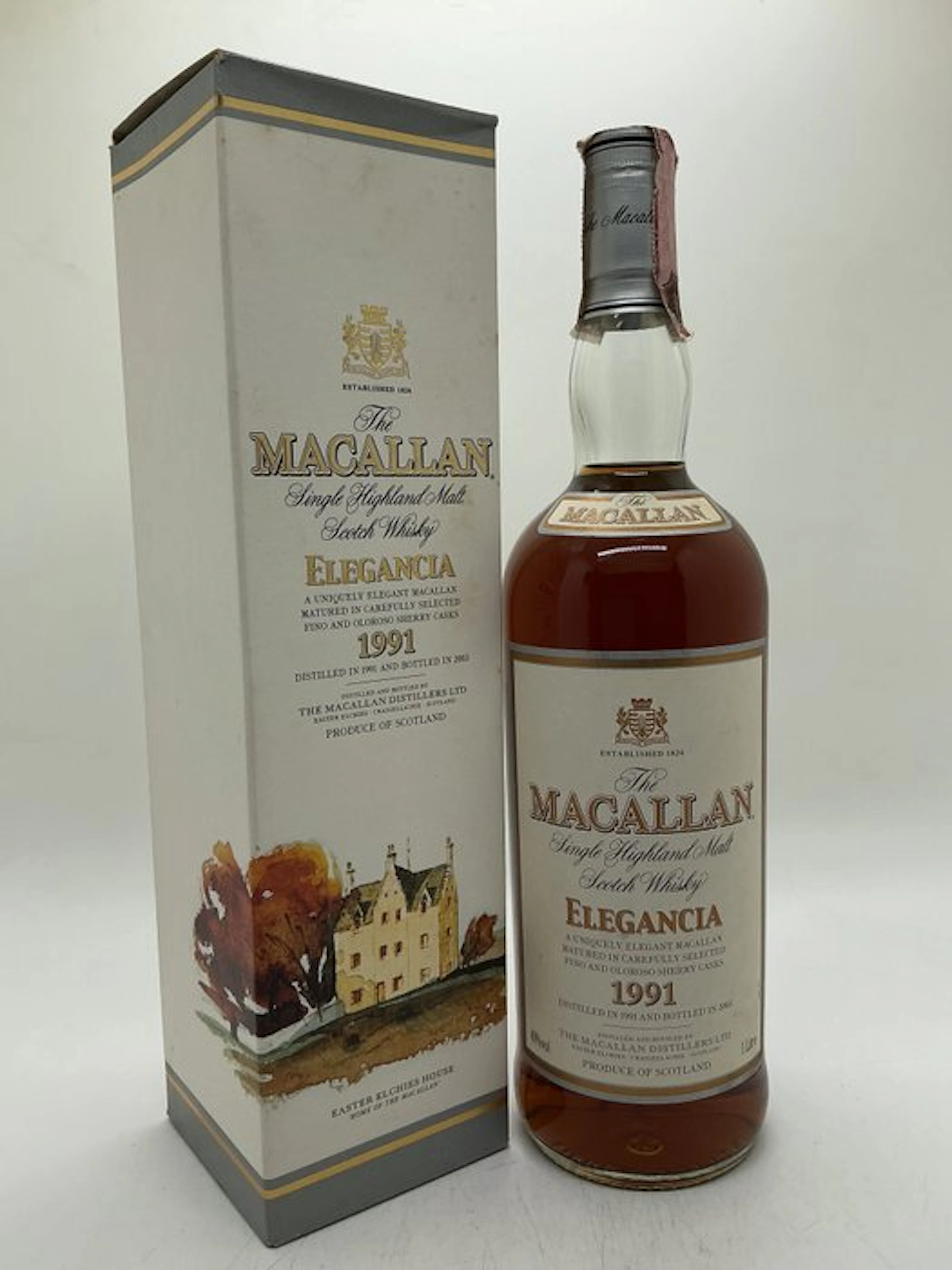 Macallan 1991 Elegancia - b. 2003 - 1 Litre