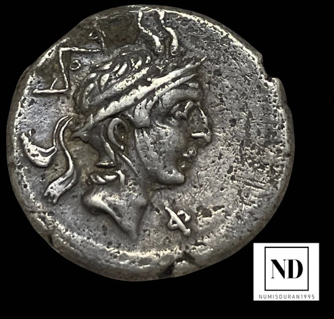 Roman Republic. L. Marcius Philippus, 113/2 BC. Denarius Roma