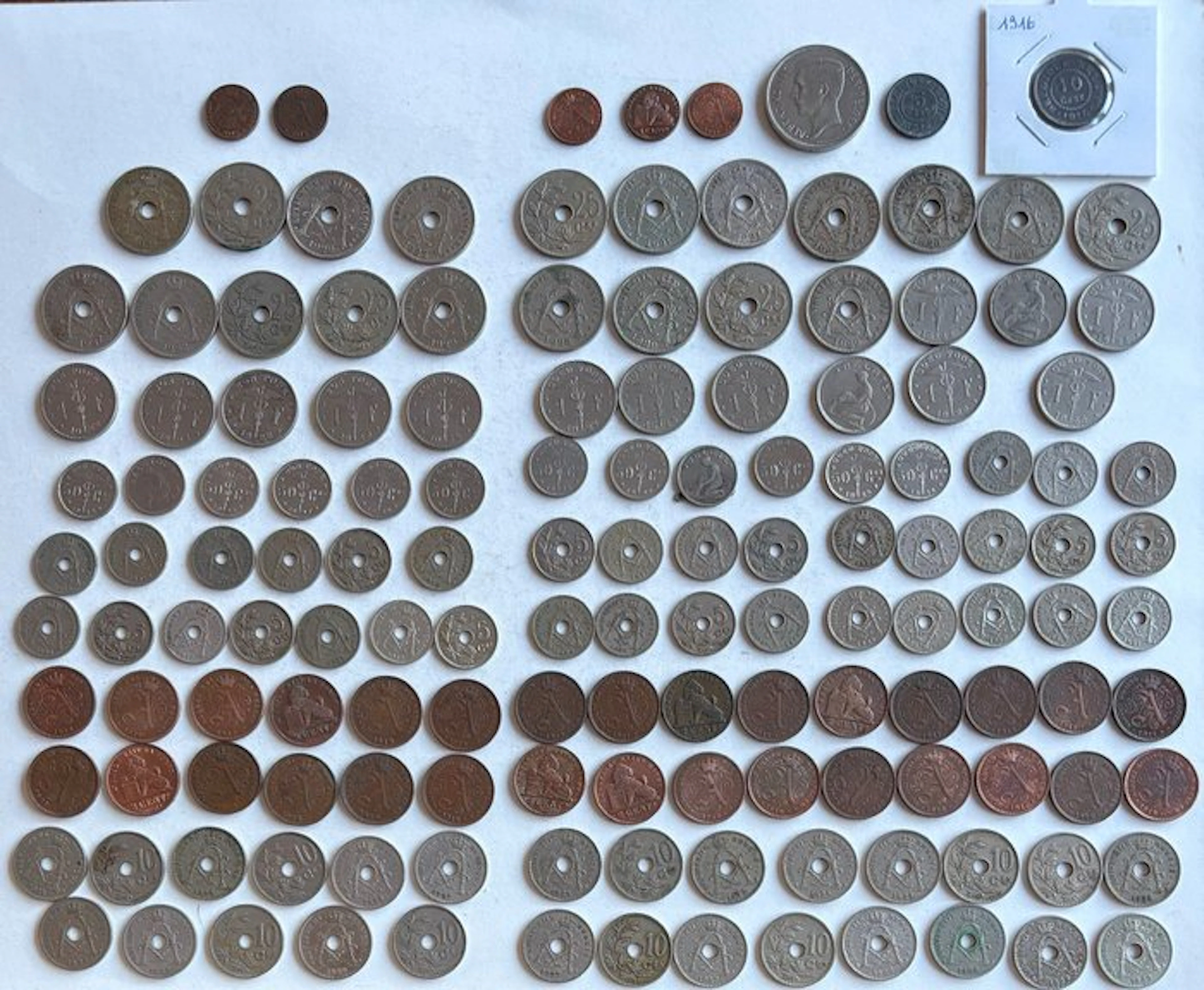 Belgium. Lot 145 Stuks (No reserve price)