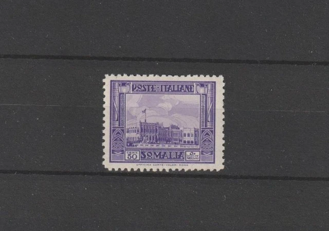 Italian Somalia 1932 - Pittorica 50 centesimi violetto...