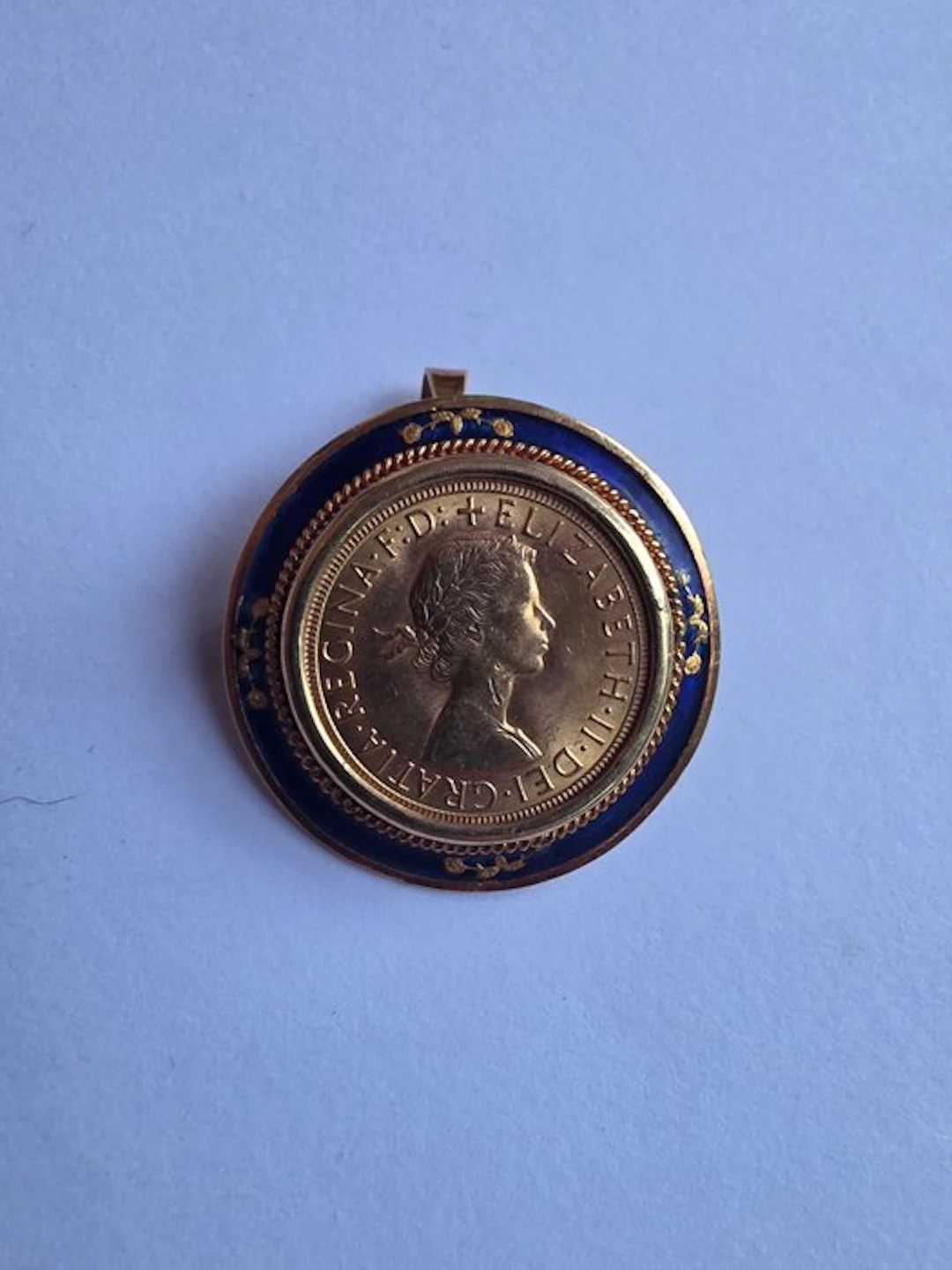 Pendant - 18 kt. Yellow gold