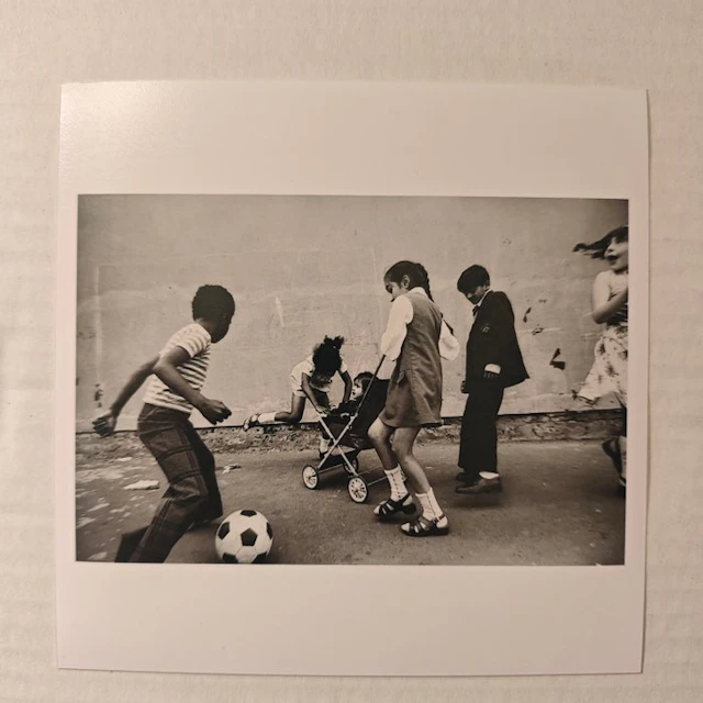 Chris Steele-Perkins (1947–) - Kids playng - Magnum Square Print